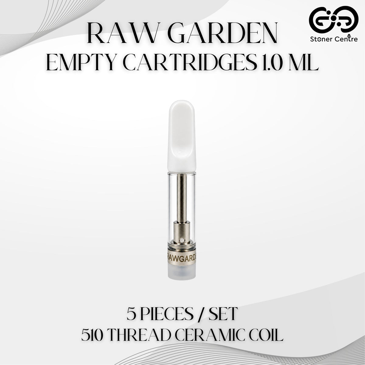 EMPTY CARTRIDGE | RAW GARDEN 1.0 ML (5 PIECES / SET)