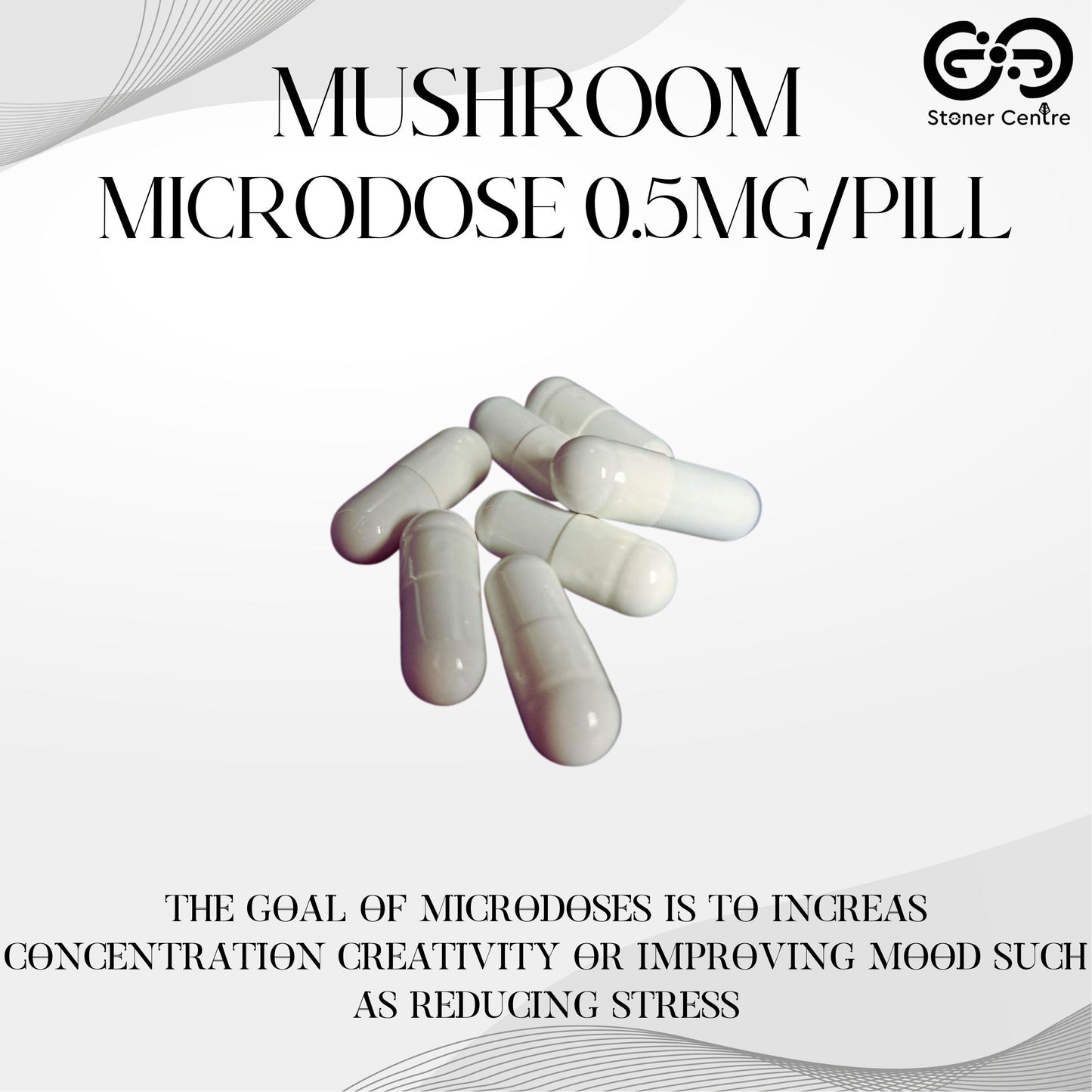 MUSHROOM MICRODOSE 0.5/PILL