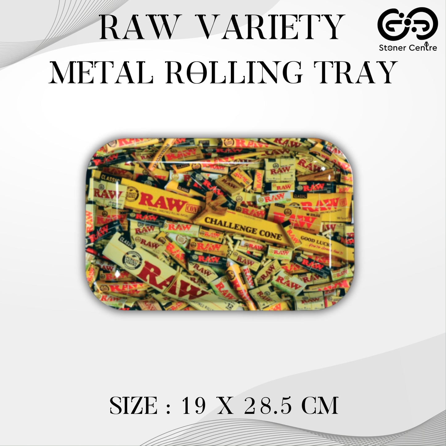 TRAY | RAW TRAY METAL - VARIETY SIZE : 19X28.5 CM
