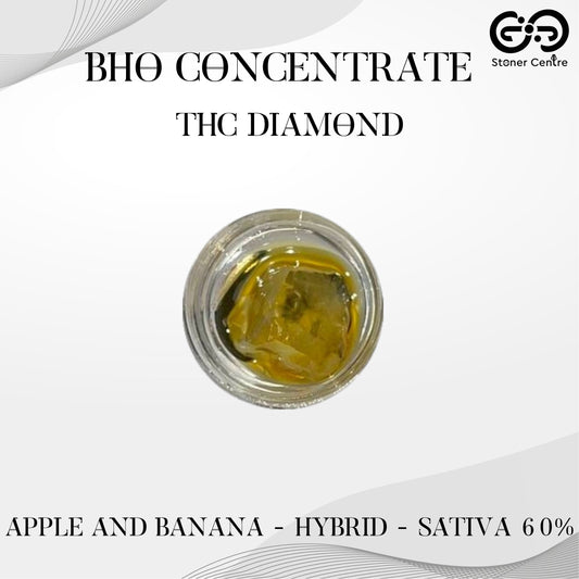 BHO CONCENTRATE | THC DIAMOND - APPLE AND BANANA