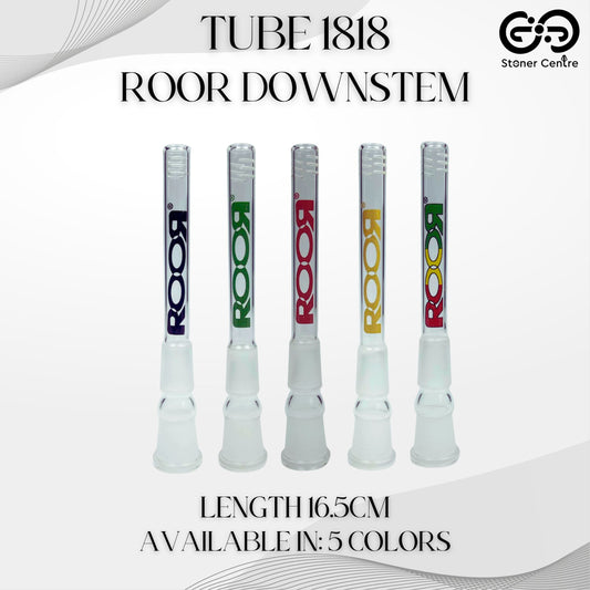 GLASS TUBE | 1818 ROOR 3-SLIT TOTAL DOWNSTEM