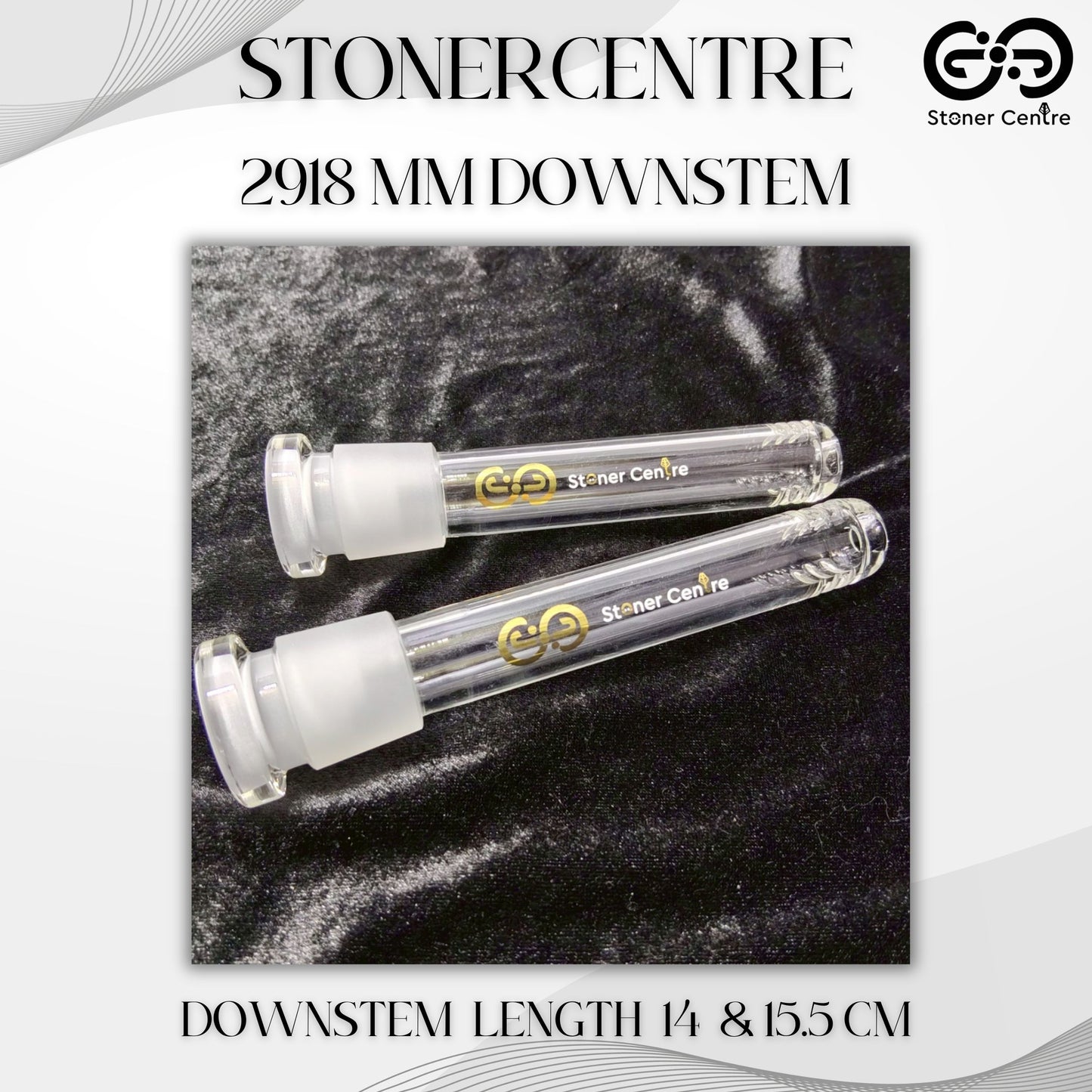 GLASS TUBE | STONERCENTRE 2918 MM DOWNSTEM