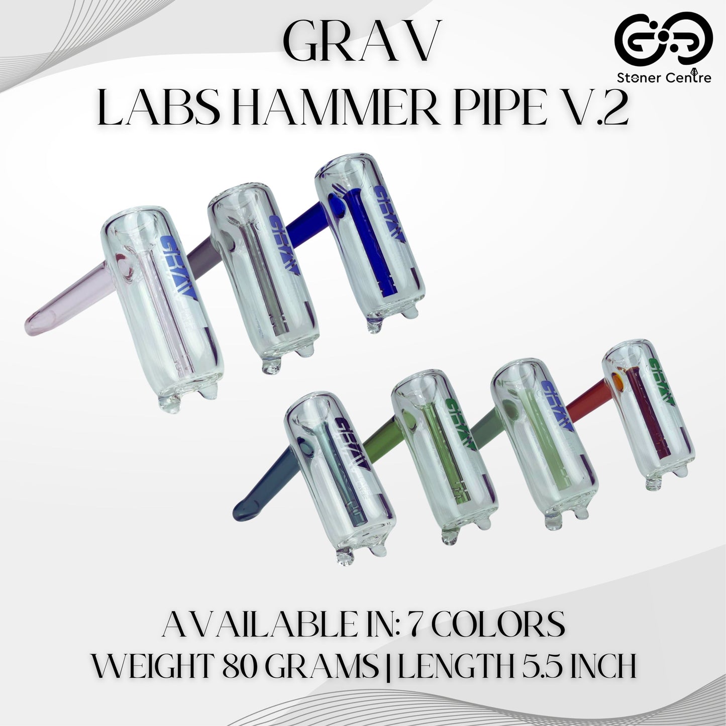 PIPE | GRAV LABS HAMMER PIPE 5.5 INCH V.2