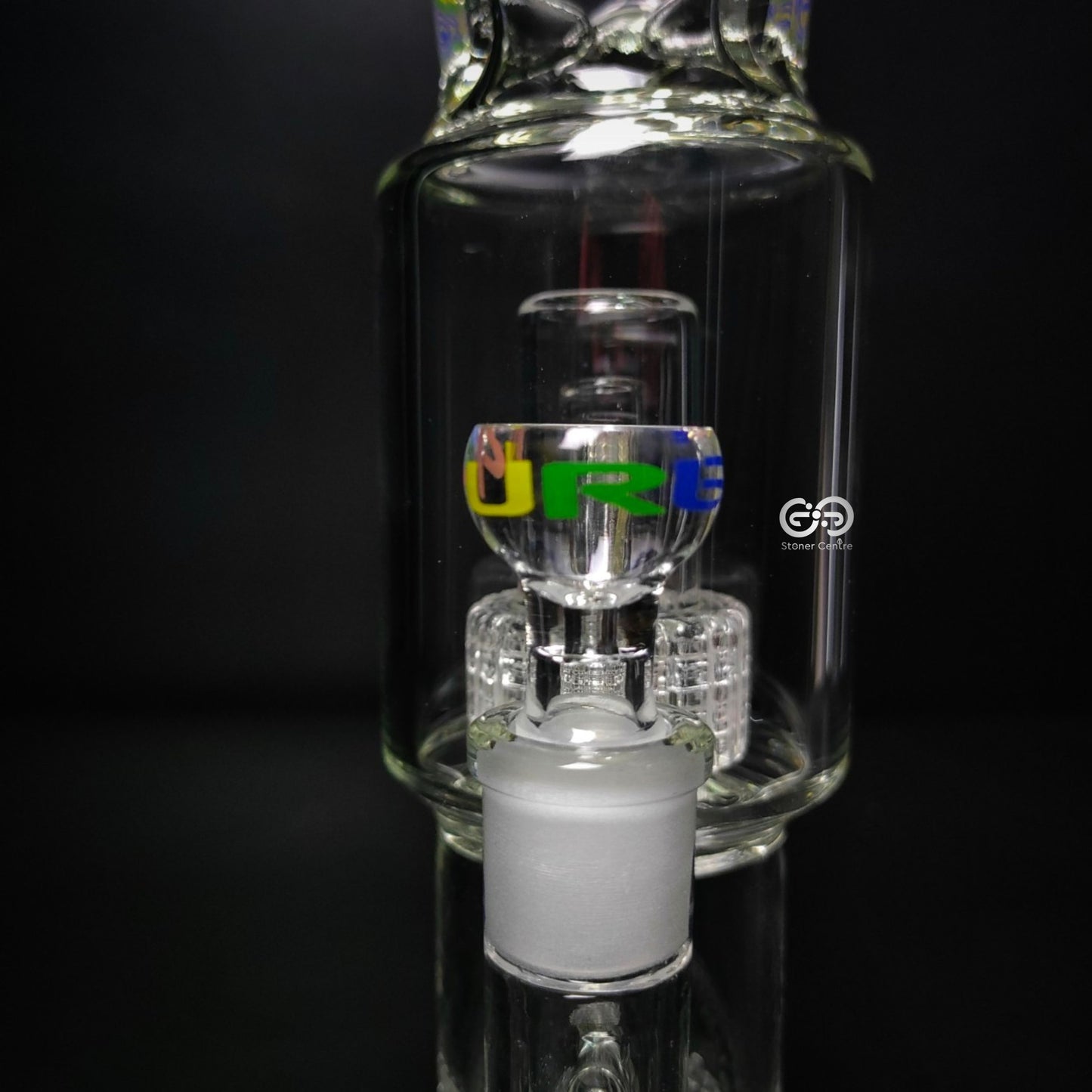 Glass Bong | PURE STRAIGHT DOUBLE PERCCOLATORS 16 INCH