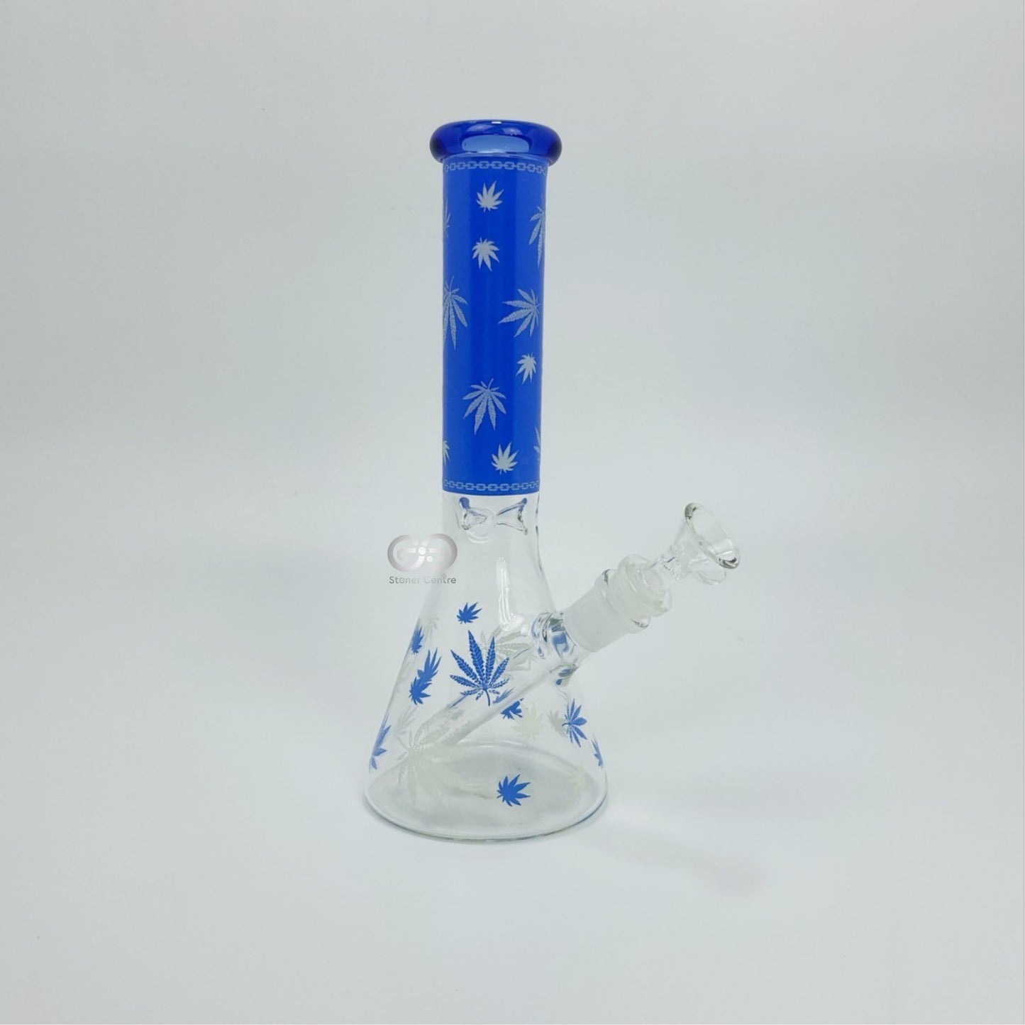 Glass Bong | MJ MINI BEAKER GLOW IN THE DARK 10 INCH
