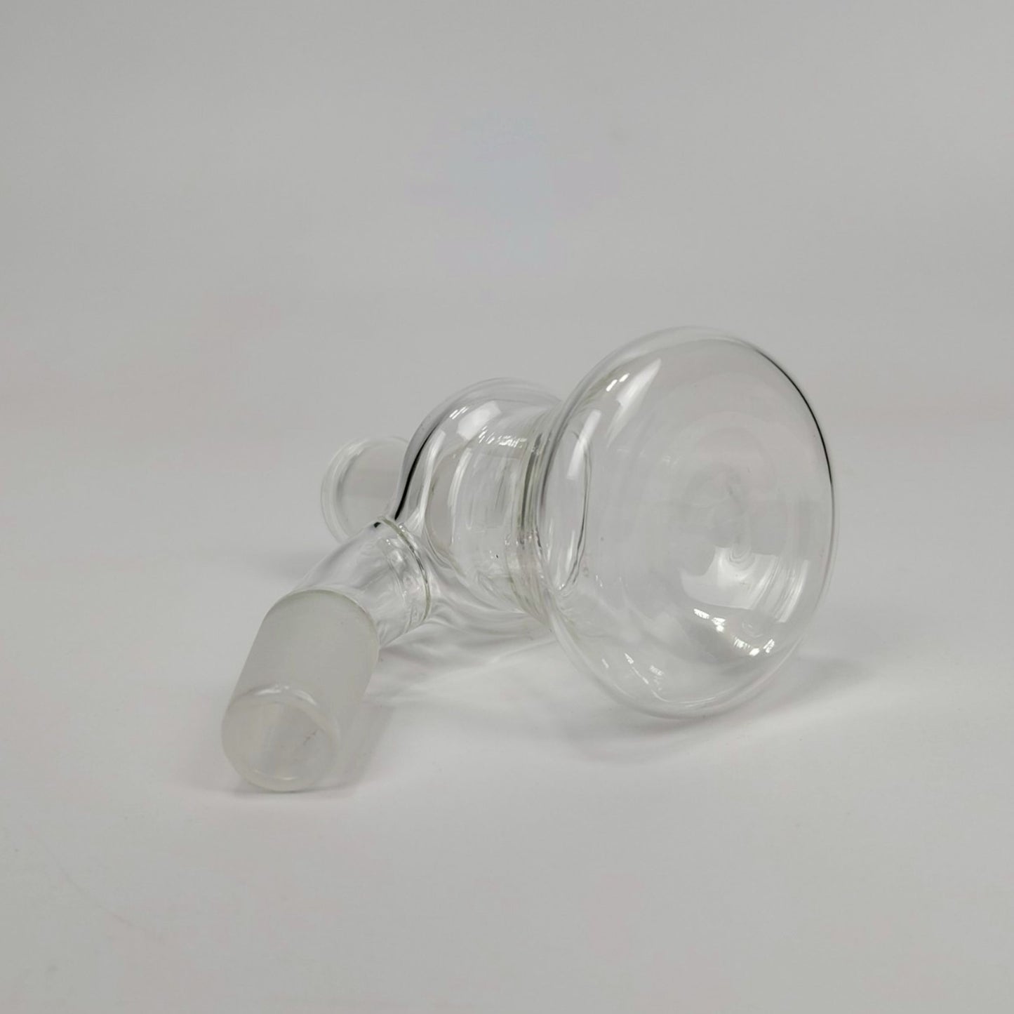 PERCULATOR | MILK BOTTLE PERCULATOR - CLEAR GLASS 14 MM 45 DEGREE