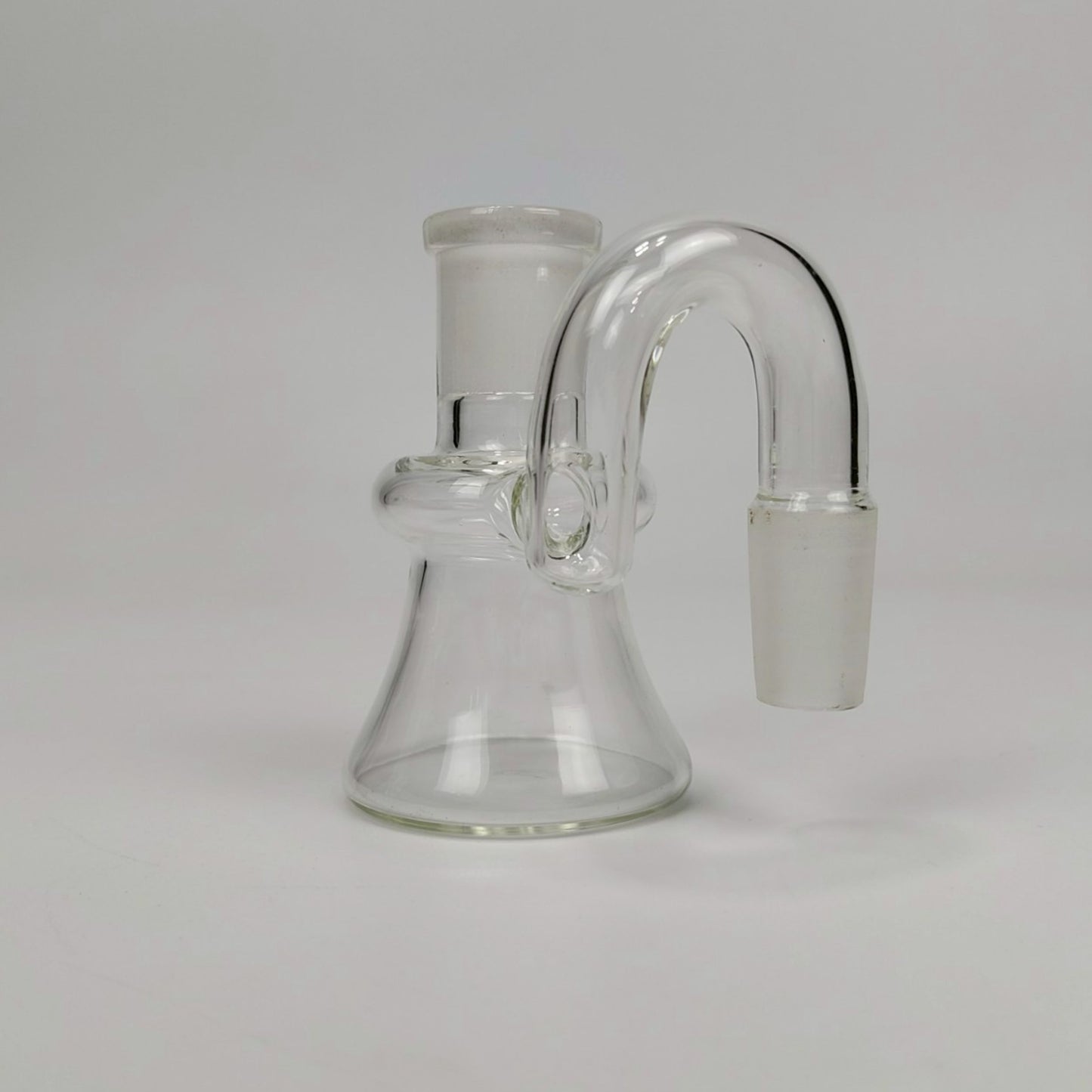 PERCULATOR | MILK BOTTLE PERCULATOR - CLEAR GLASS 14&18 MM 90 DEGREE