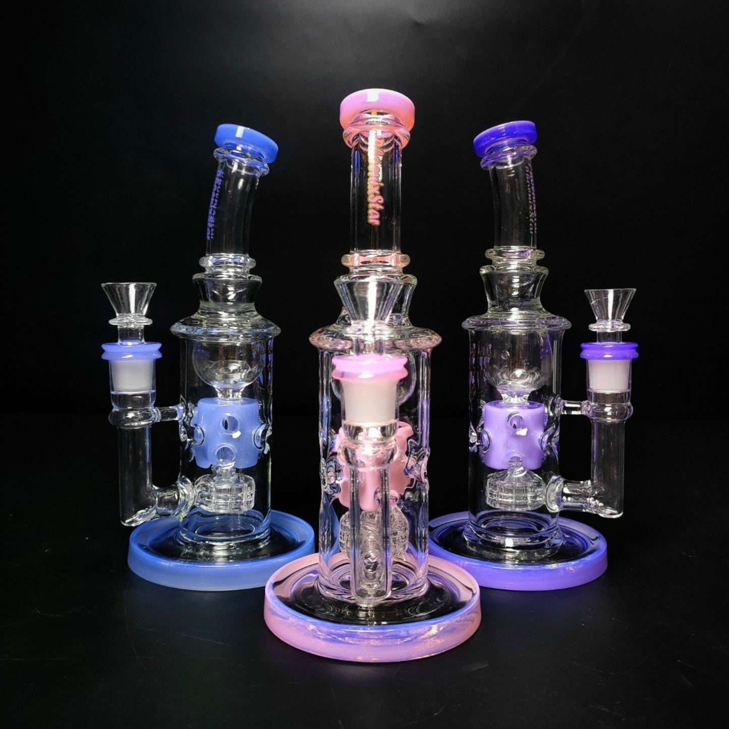 Glass Bong | PHOENIX 463 RECYCLER STR WITH MATRIX PERC 9.5 INCH