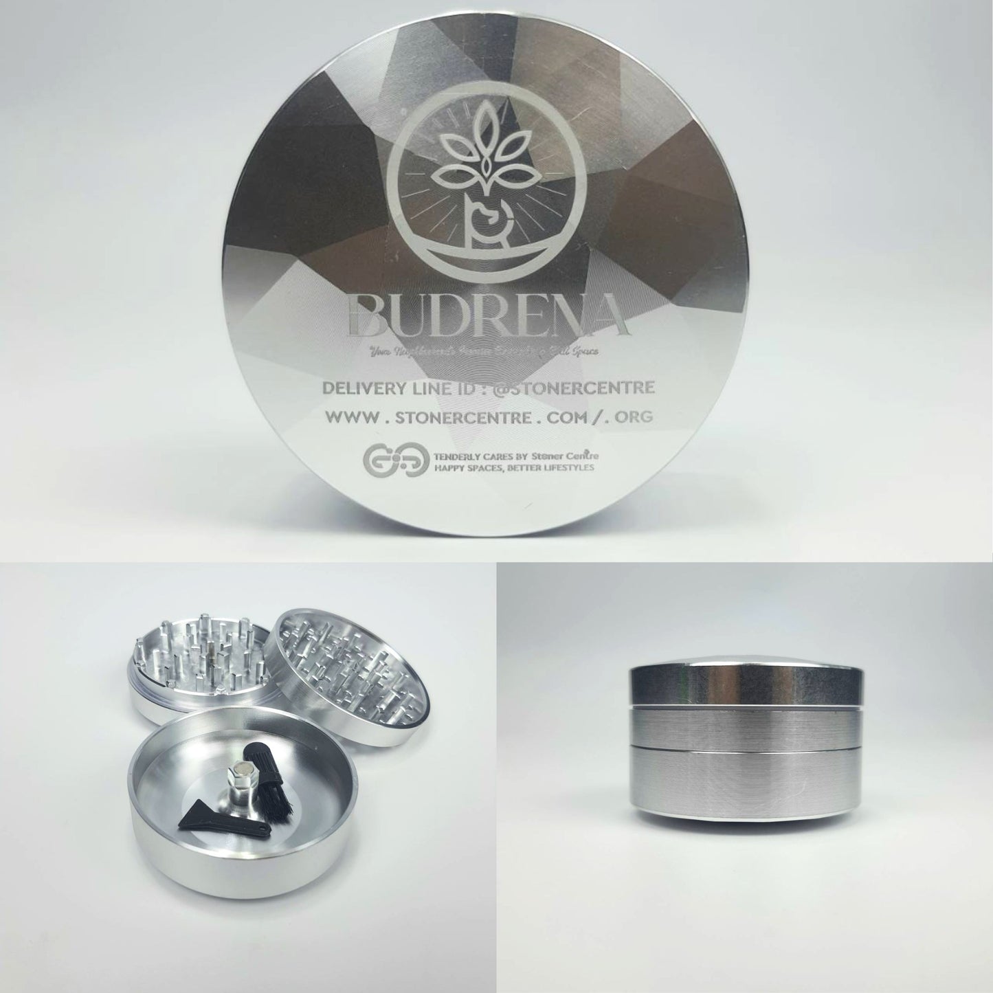 GRINDER | BUDRENA GRINDER 3 LAYERS 70 MM