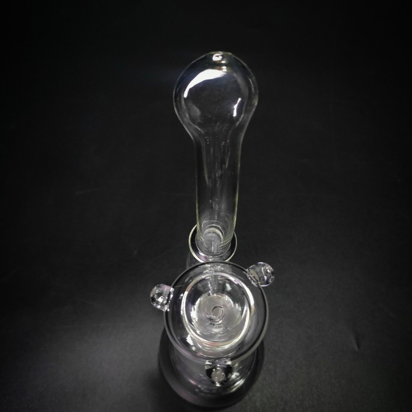 Glass Bong | OPEN END 18 MM GLASS BUBBLER 8.5 INCH