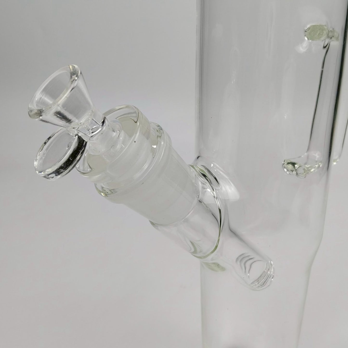 Glass Bong | TUBBLER BONG - IN - CAR WITH PEAK STRAW FITS IN CAR TUMBLER SOCKET 5 MM THICKNESS 14.5 INCH