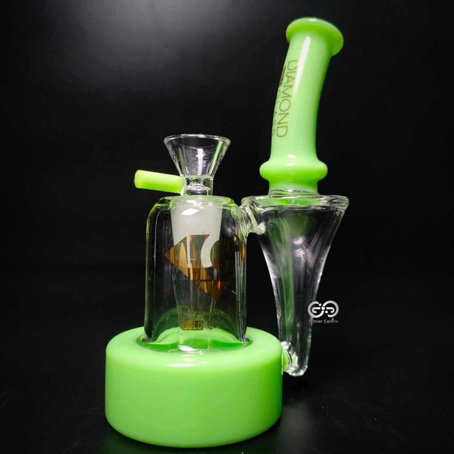 Glass Bong | DIAMOND GLASS BUBBLER BONG 6 INCH