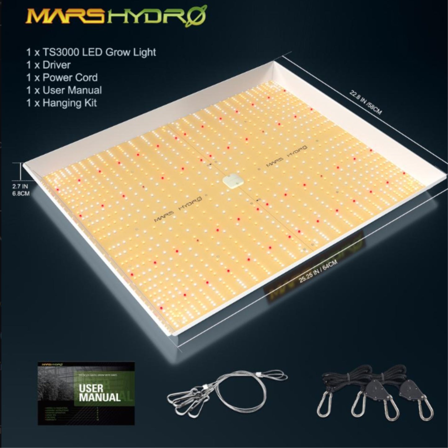 GROWING TOOLS | MARS HYDRO TS 3000 LED