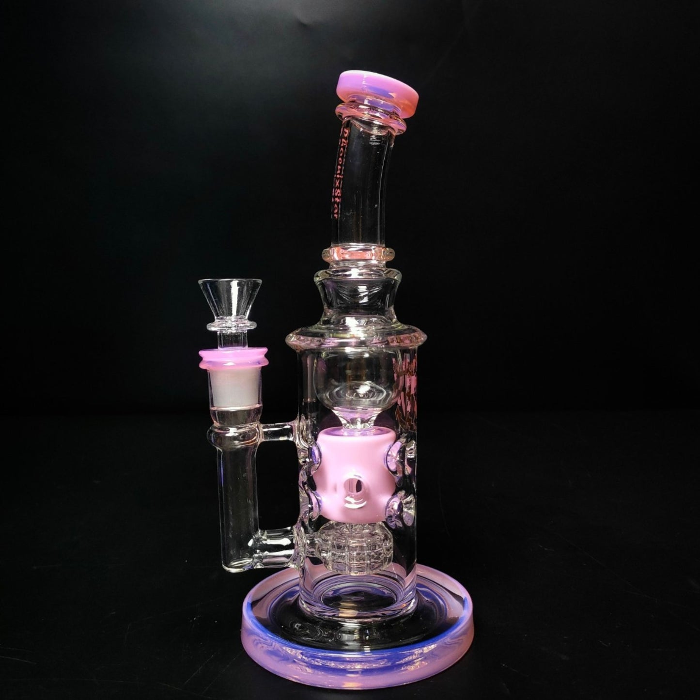 Glass Bong | PHOENIX 463 RECYCLER STR WITH MATRIX PERC 9.5 INCH