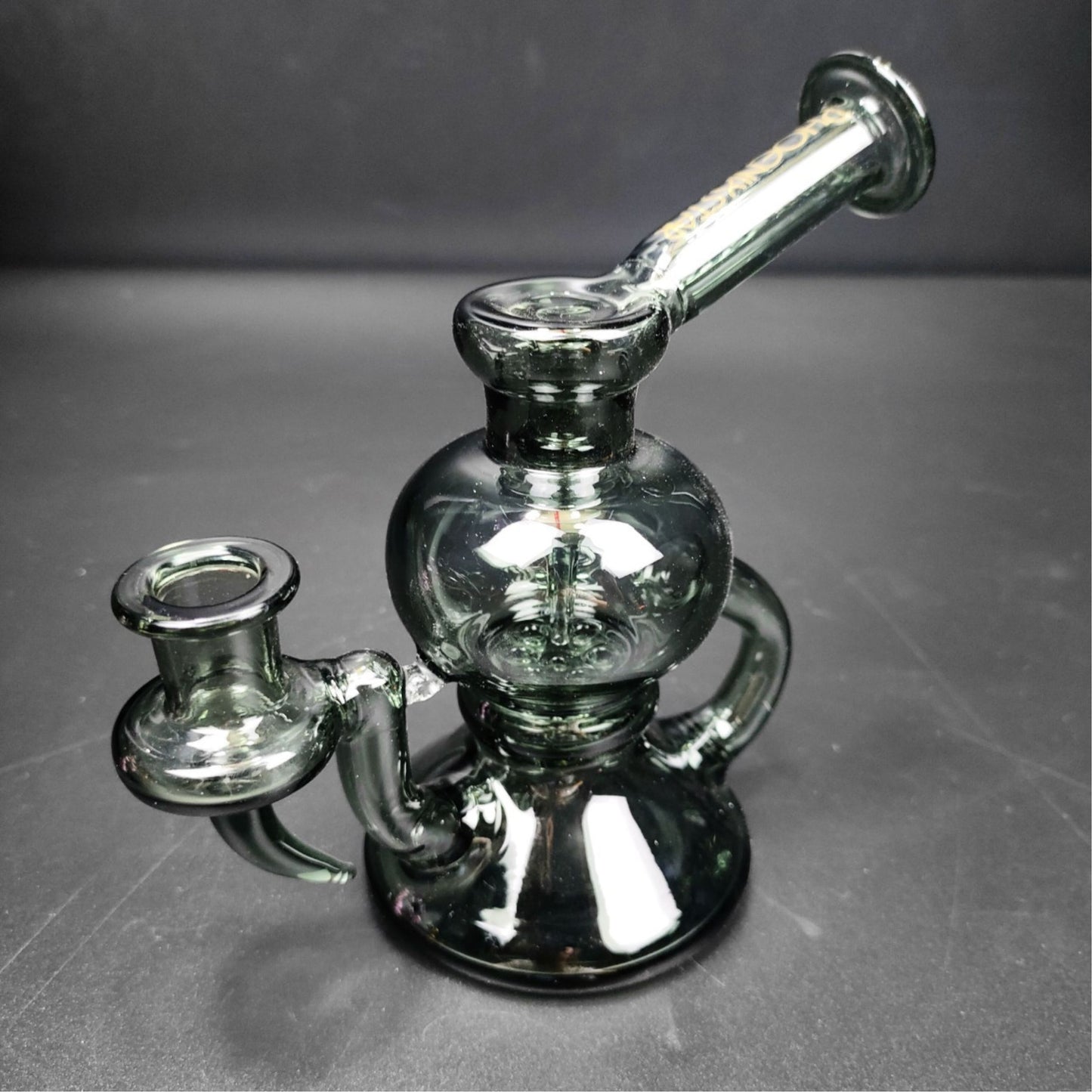 Glass Bong | 7 Pcs Recycler II Portable Oil Rig Set Full 