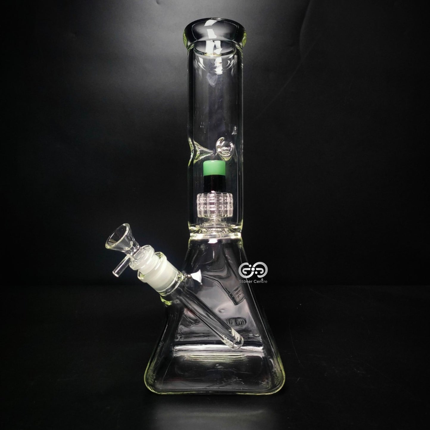 Glass Bong | WP247 SQUARE BASE WITH MATRIX PERC 12 INCH