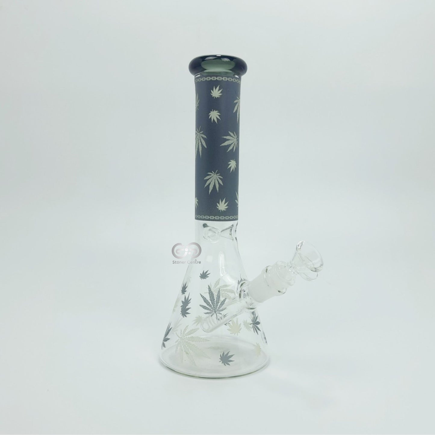 Glass Bong | MJ MINI BEAKER GLOW IN THE DARK 10 INCH
