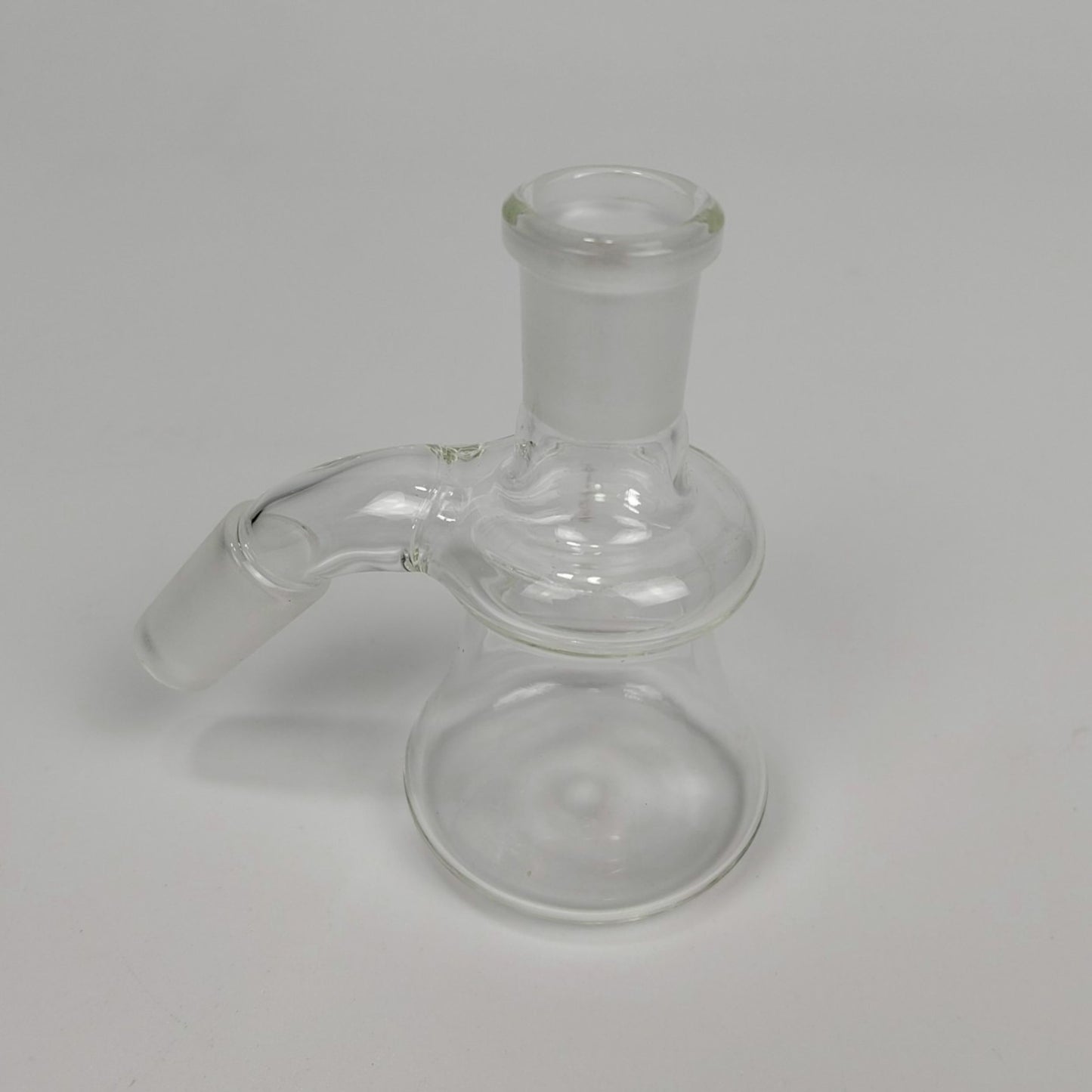 PERCULATOR | MILK BOTTLE PERCULATOR - CLEAR GLASS 14 MM 45 DEGREE