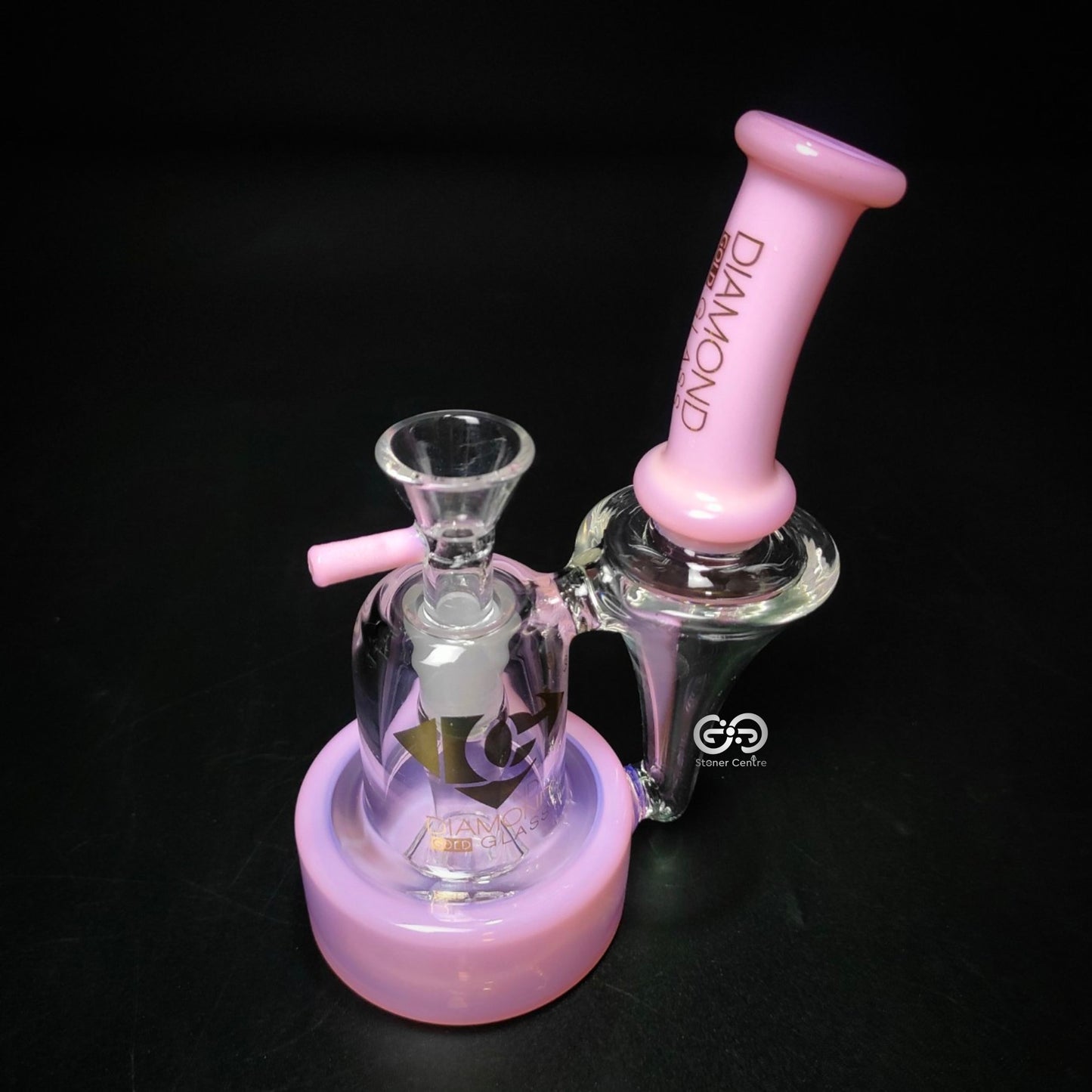 Glass Bong | DIAMOND GLASS BUBBLER BONG 6 INCH