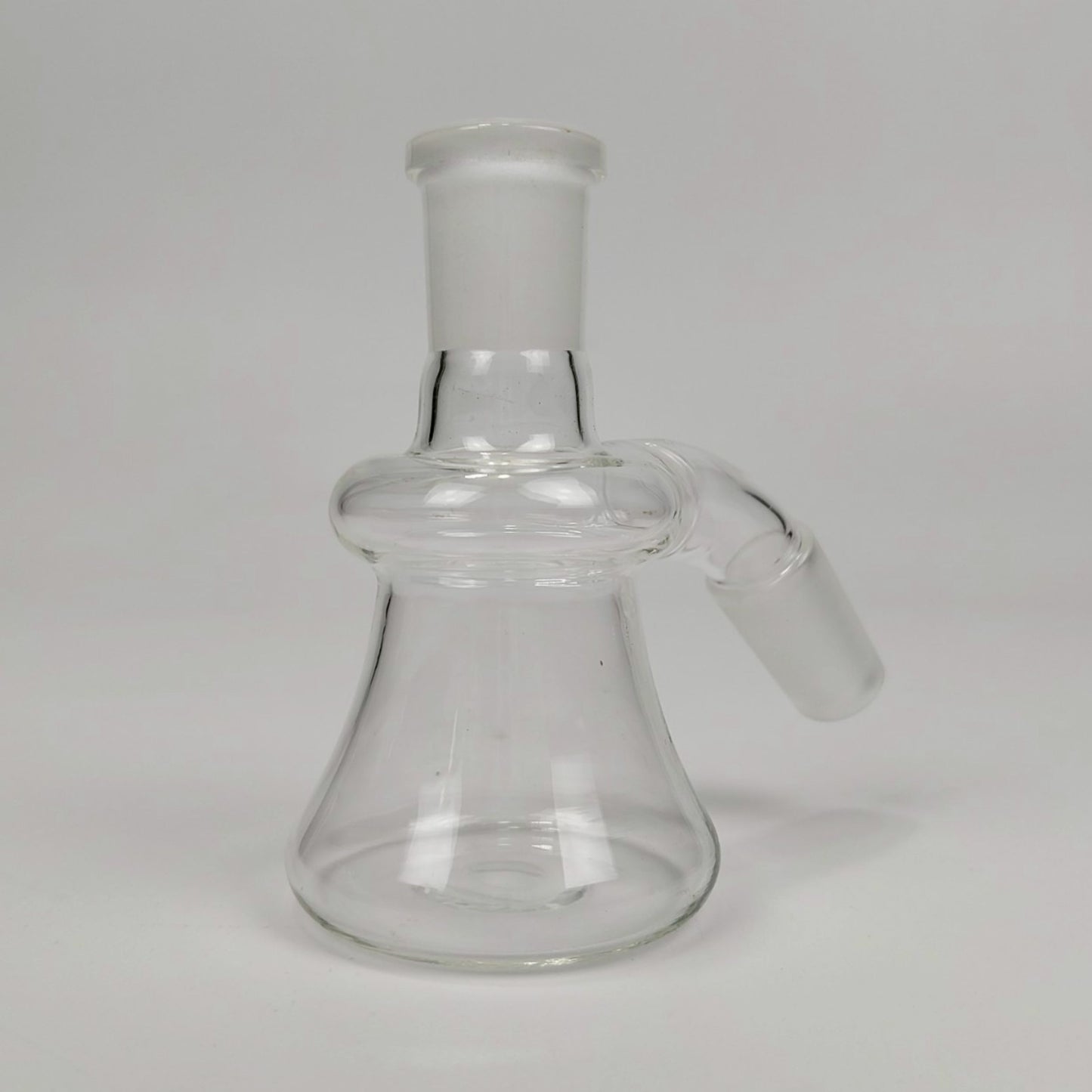 PERCULATOR | MILK BOTTLE PERCULATOR - CLEAR GLASS 14 MM 45 DEGREE