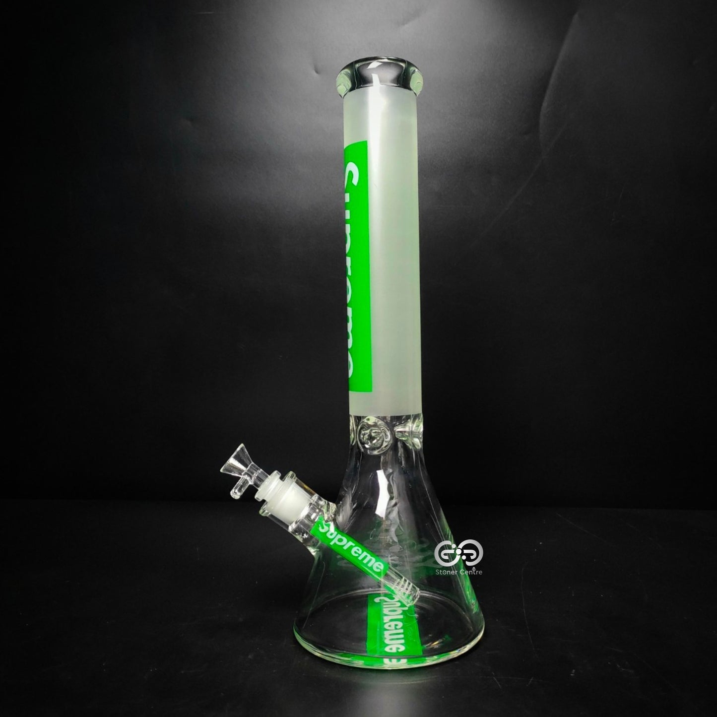 Glass Bong | SUPREME BEAKER BODY AND BASE SCREENED 16 INCH