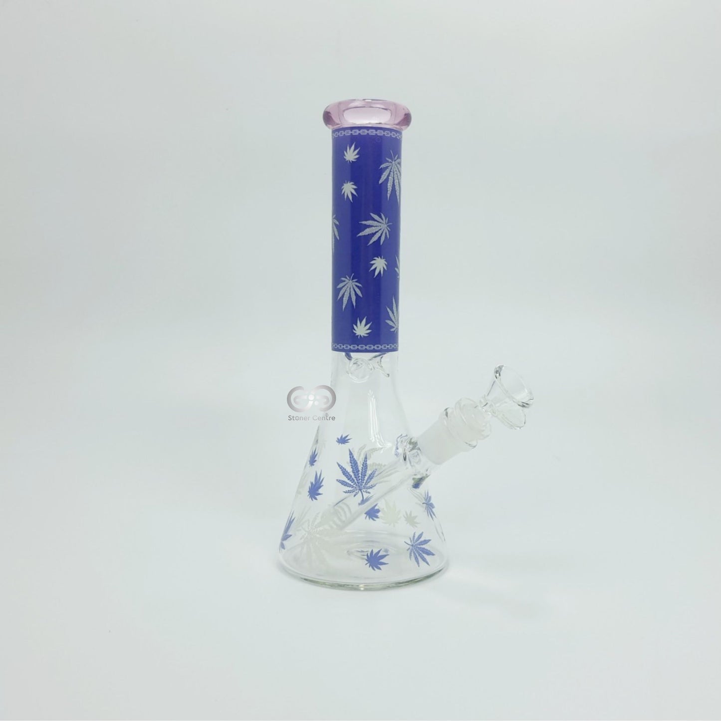 Glass Bong | MJ MINI BEAKER GLOW IN THE DARK 10 INCH