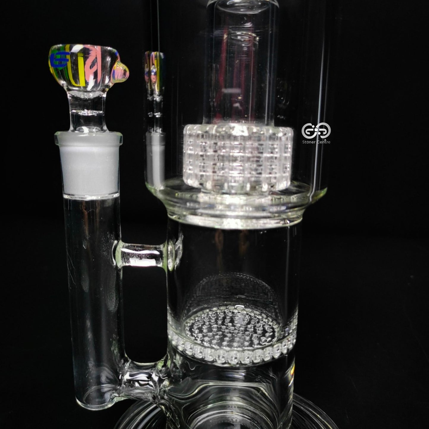 Glass Bong | PURE STRAIGHT DOUBLE PERCCOLATORS 16 INCH