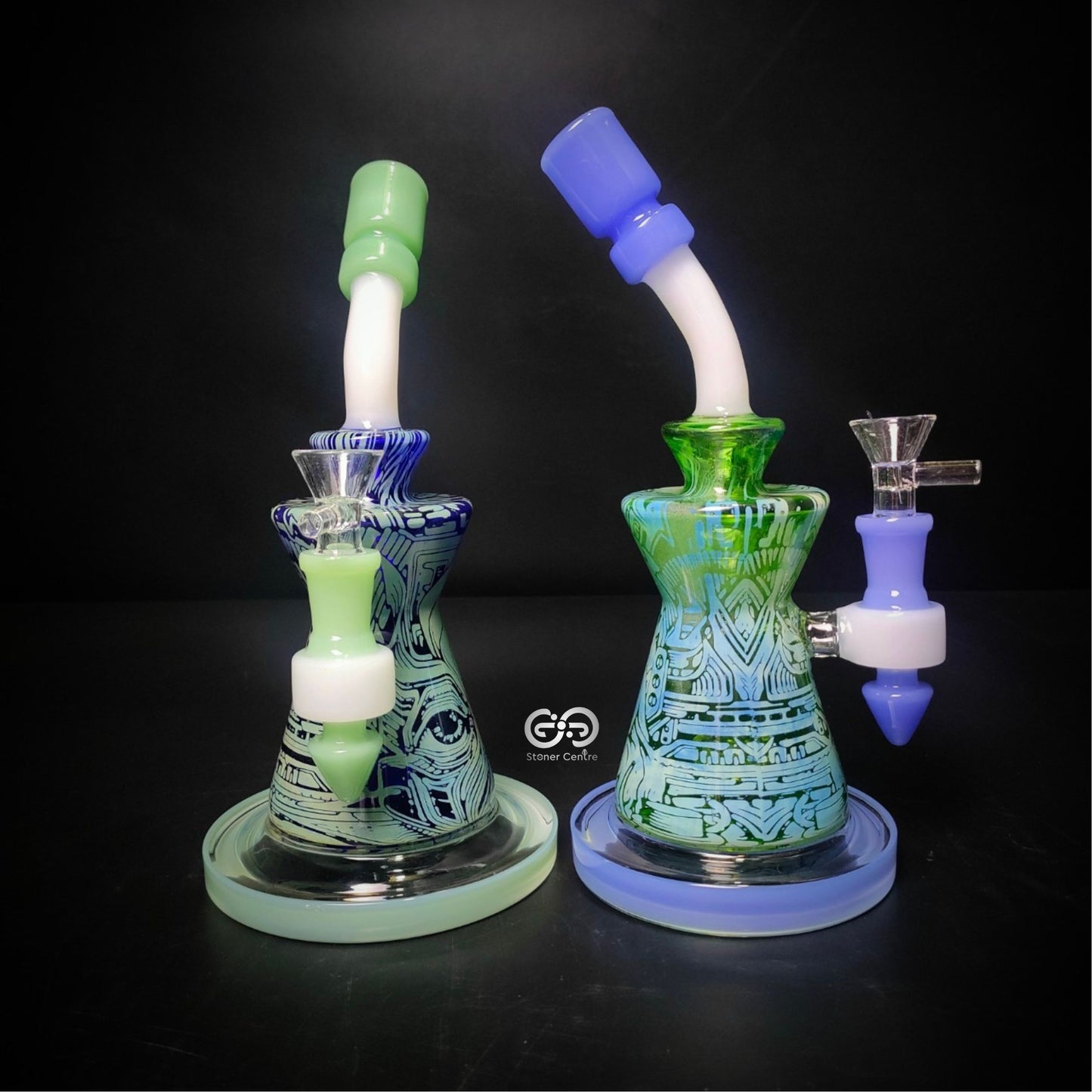 Glass Bong | GIANT ROBOT BEAKER JUICE BOX 9 INCH
