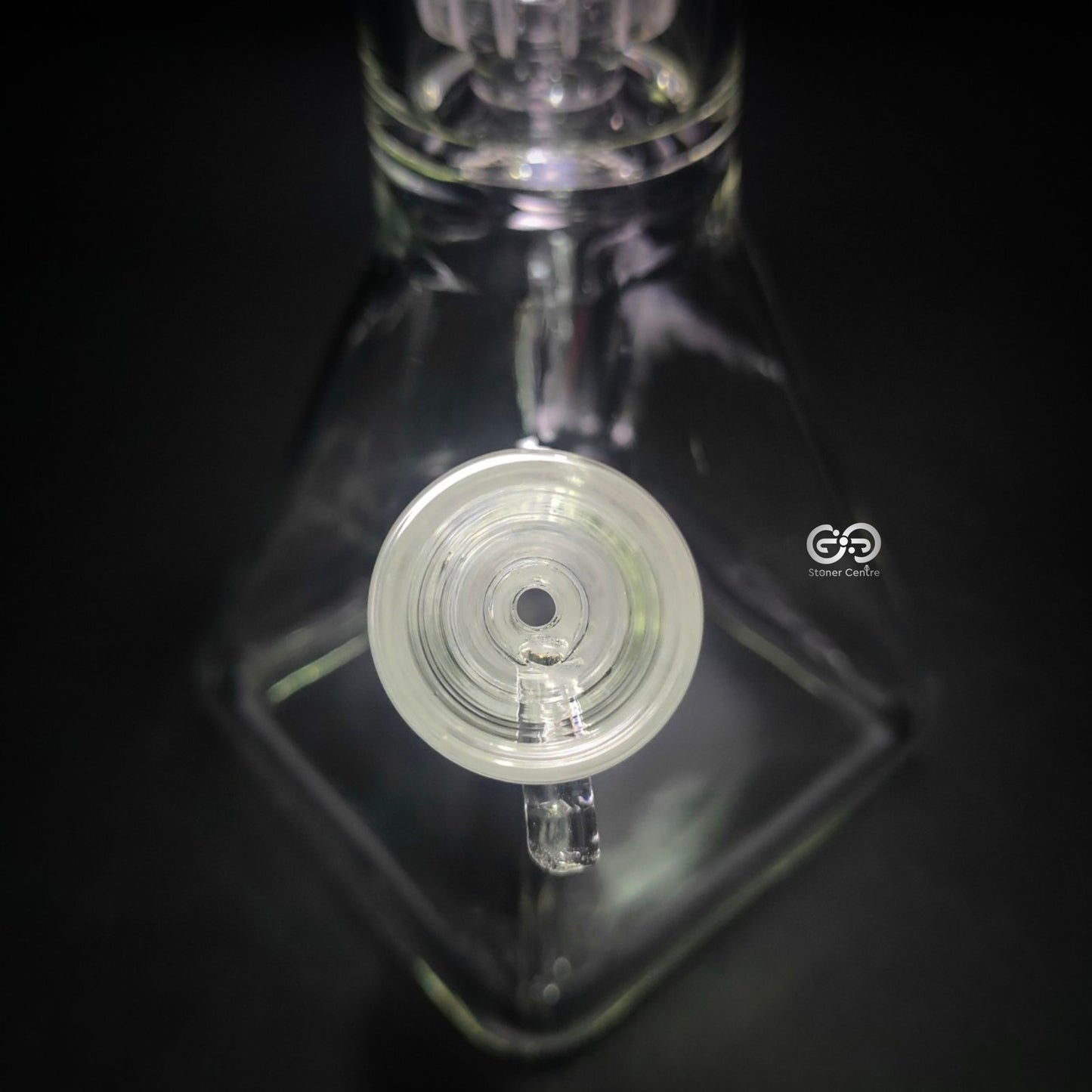 Glass Bong | WP247 SQUARE BASE WITH MATRIX PERC 12 INCH