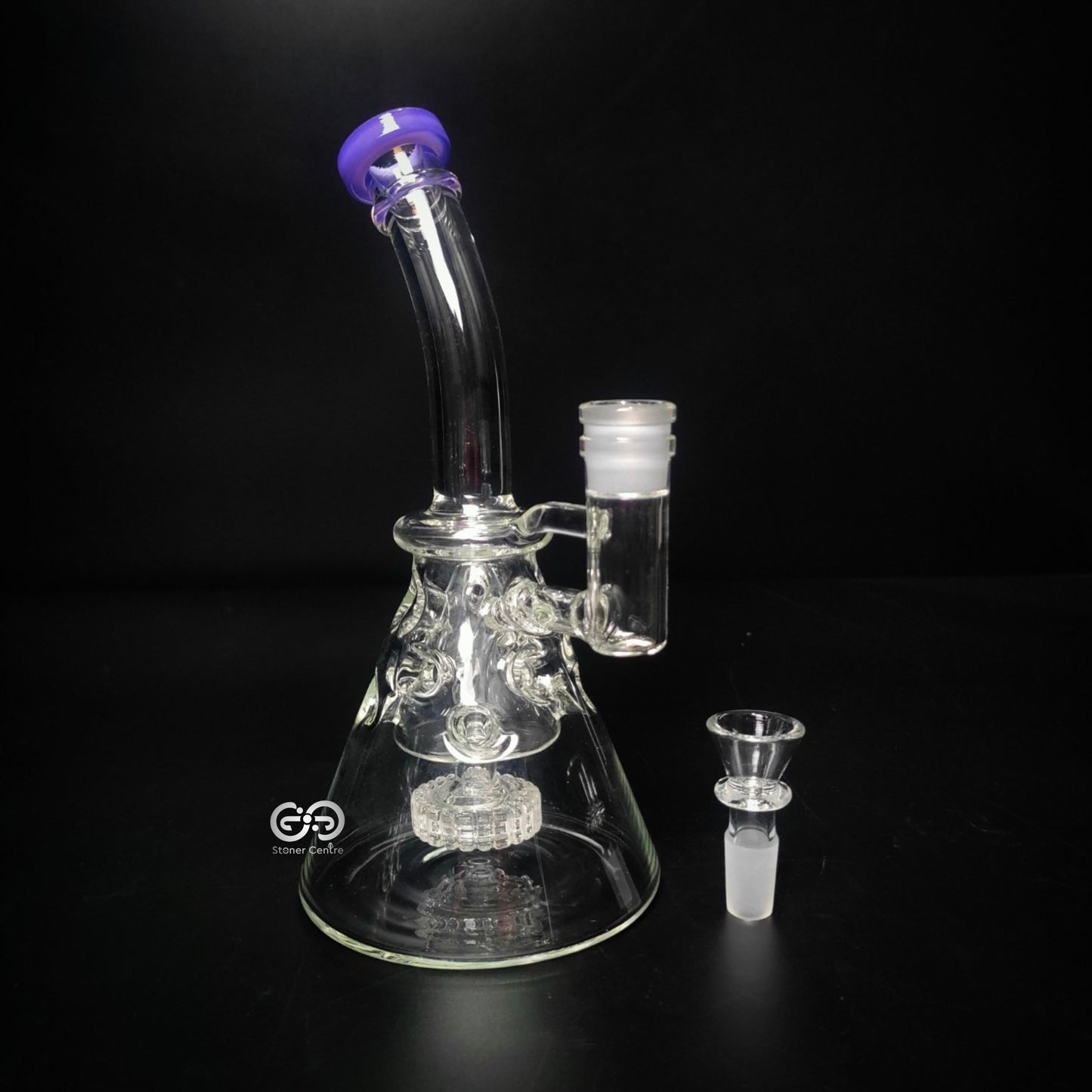 Glass Bong | MP - 11 MOTHERSHIP BEAKER WITH PERC 8 INCH