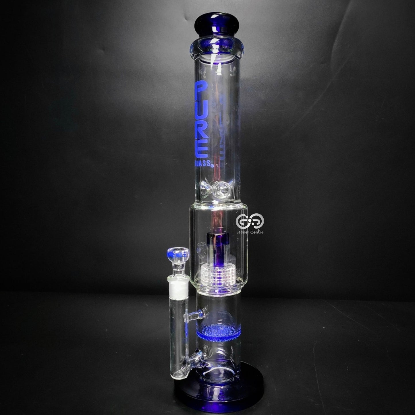 Glass Bong | PURE STRAIGHT DOUBLE PERCCOLATORS 16 INCH