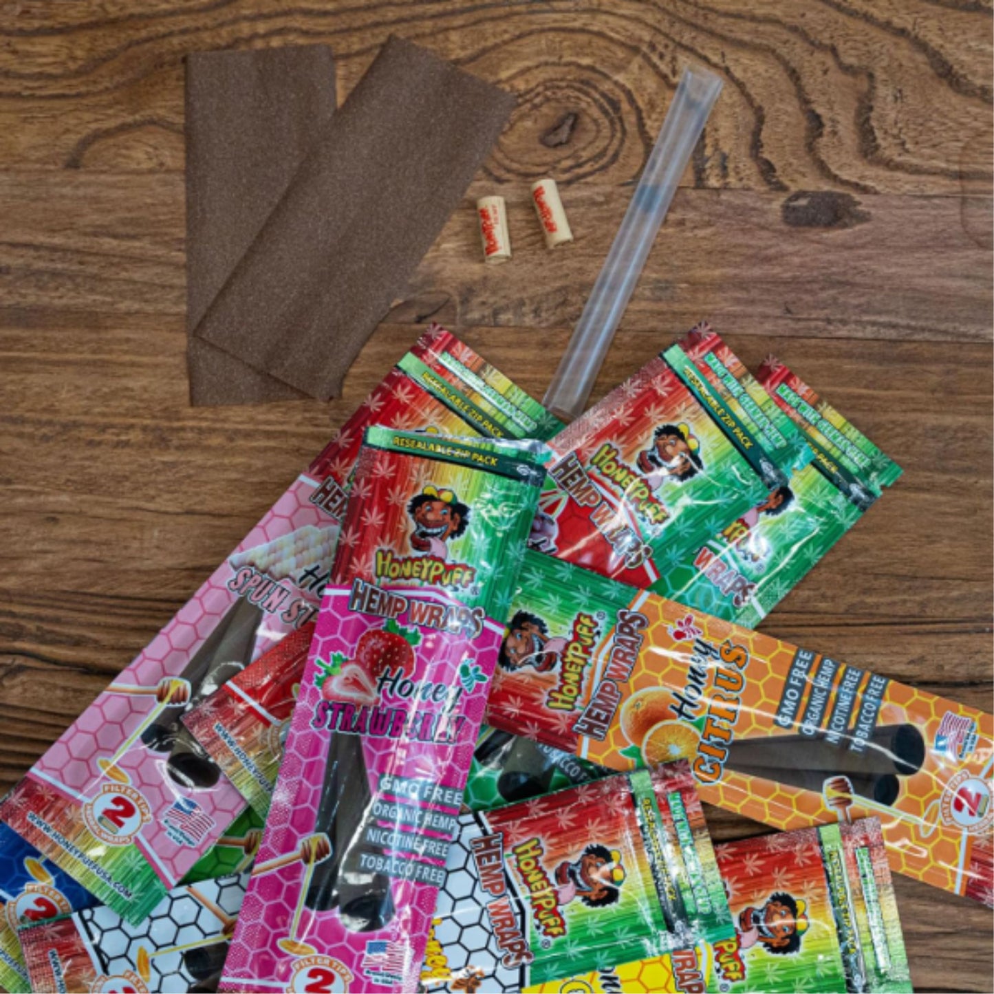 ROLLING PAPER | HONEYPUFF HEMP WRAPS 110 MM