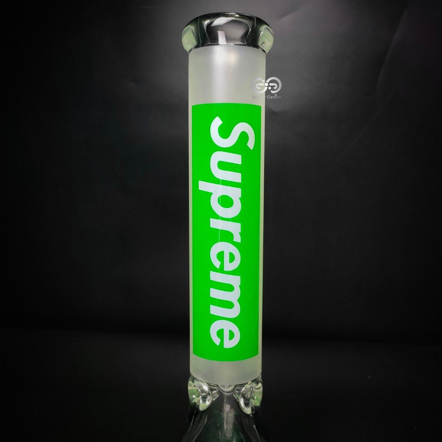 Glass Bong | SUPREME BEAKER BODY AND BASE SCREENED 16 INCH