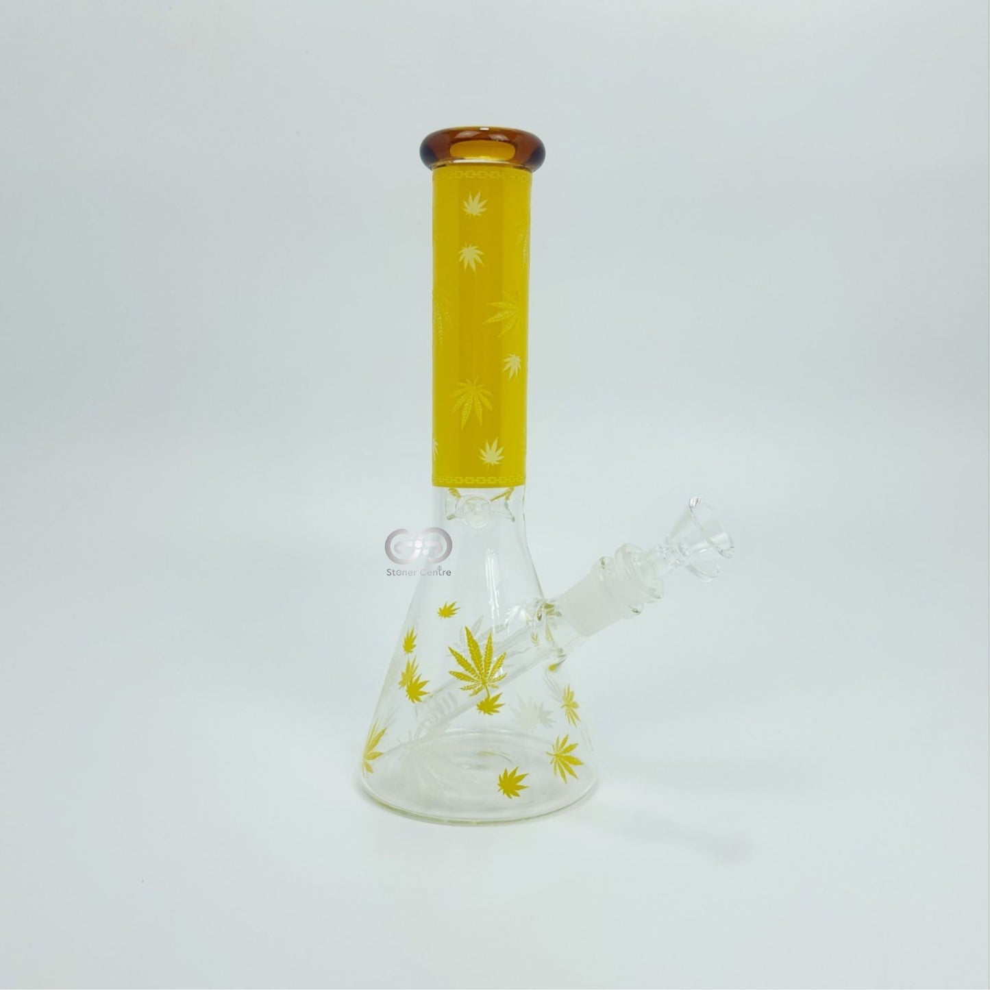 Glass Bong | MJ MINI BEAKER GLOW IN THE DARK 10 INCH