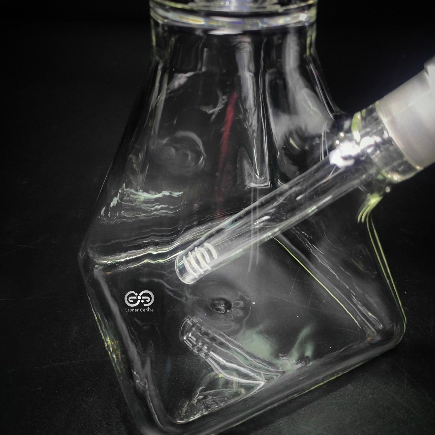 Glass Bong | WP247 SQUARE BASE WITH MATRIX PERC 12 INCH