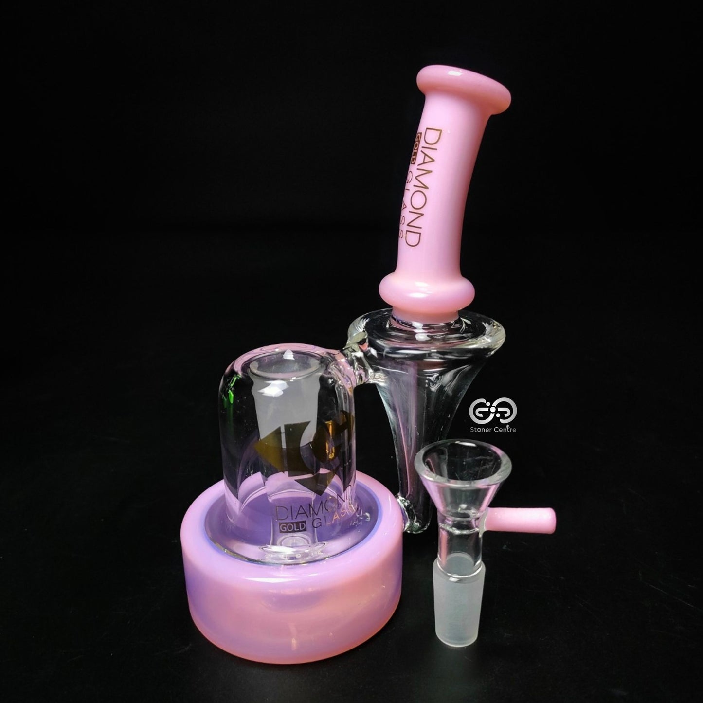 Glass Bong | DIAMOND GLASS BUBBLER BONG 6 INCH