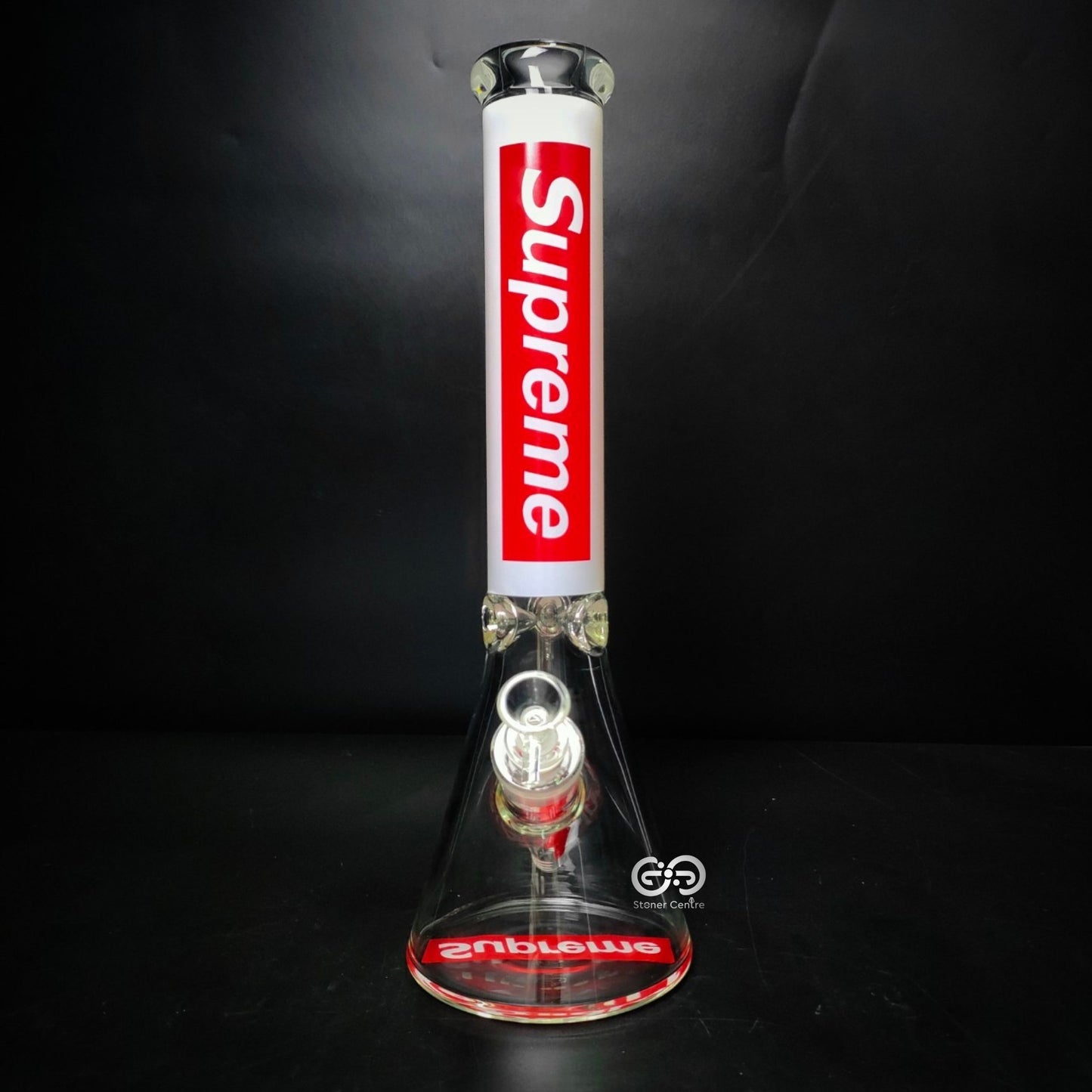 Glass Bong | SUPREME BEAKER BODY AND BASE SCREENED 16 INCH
