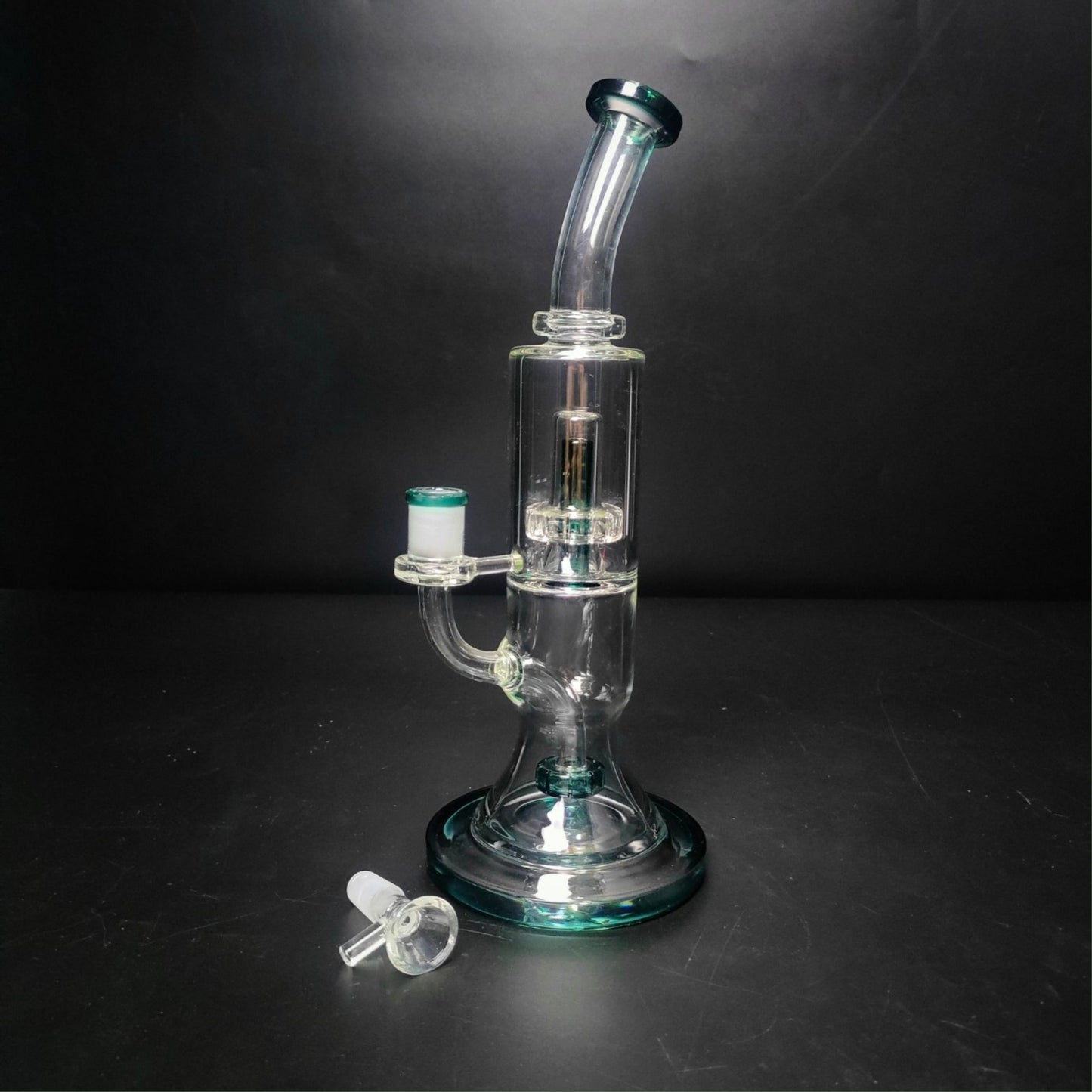 Glass Bong | EMPTY SCIENTIST STRAIGHT 12 INCH WITH DOUBLE MATRIX PERC