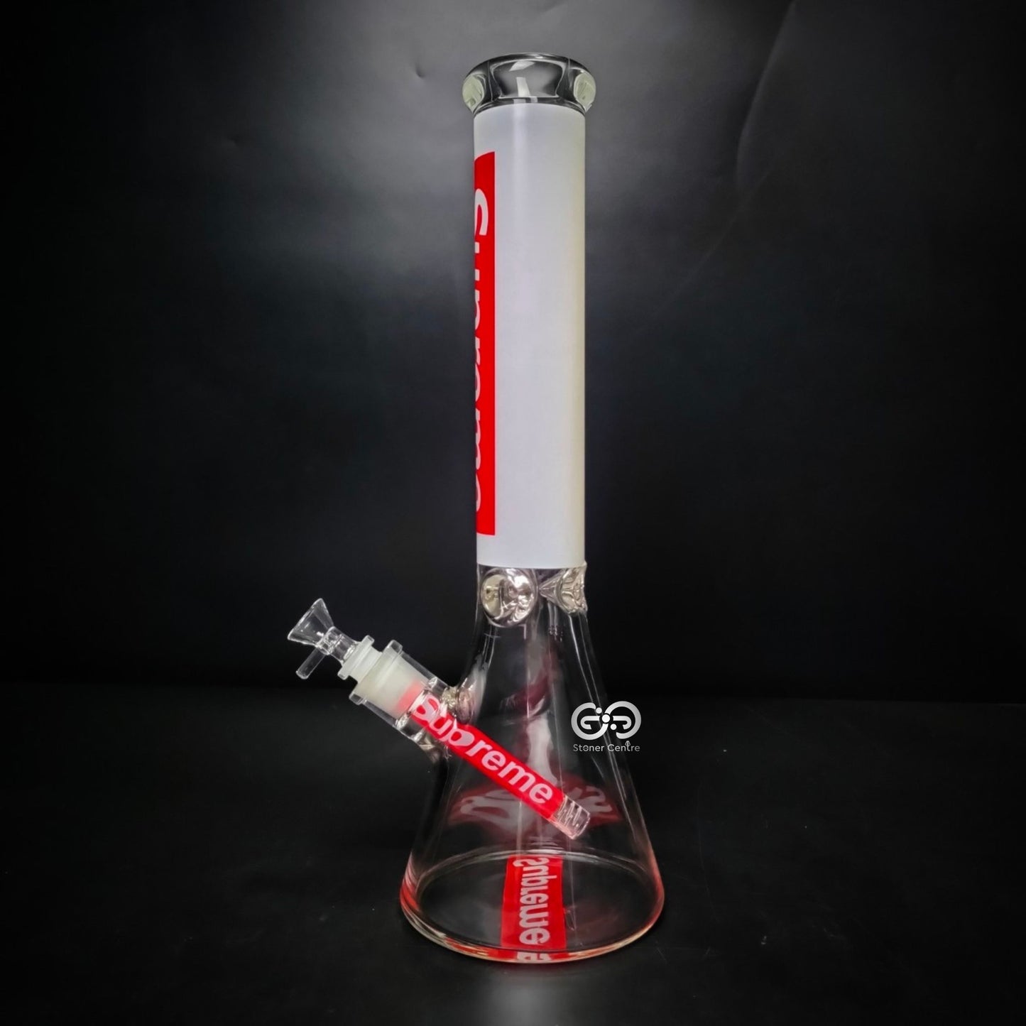 Glass Bong | SUPREME BEAKER BODY AND BASE SCREENED 16 INCH