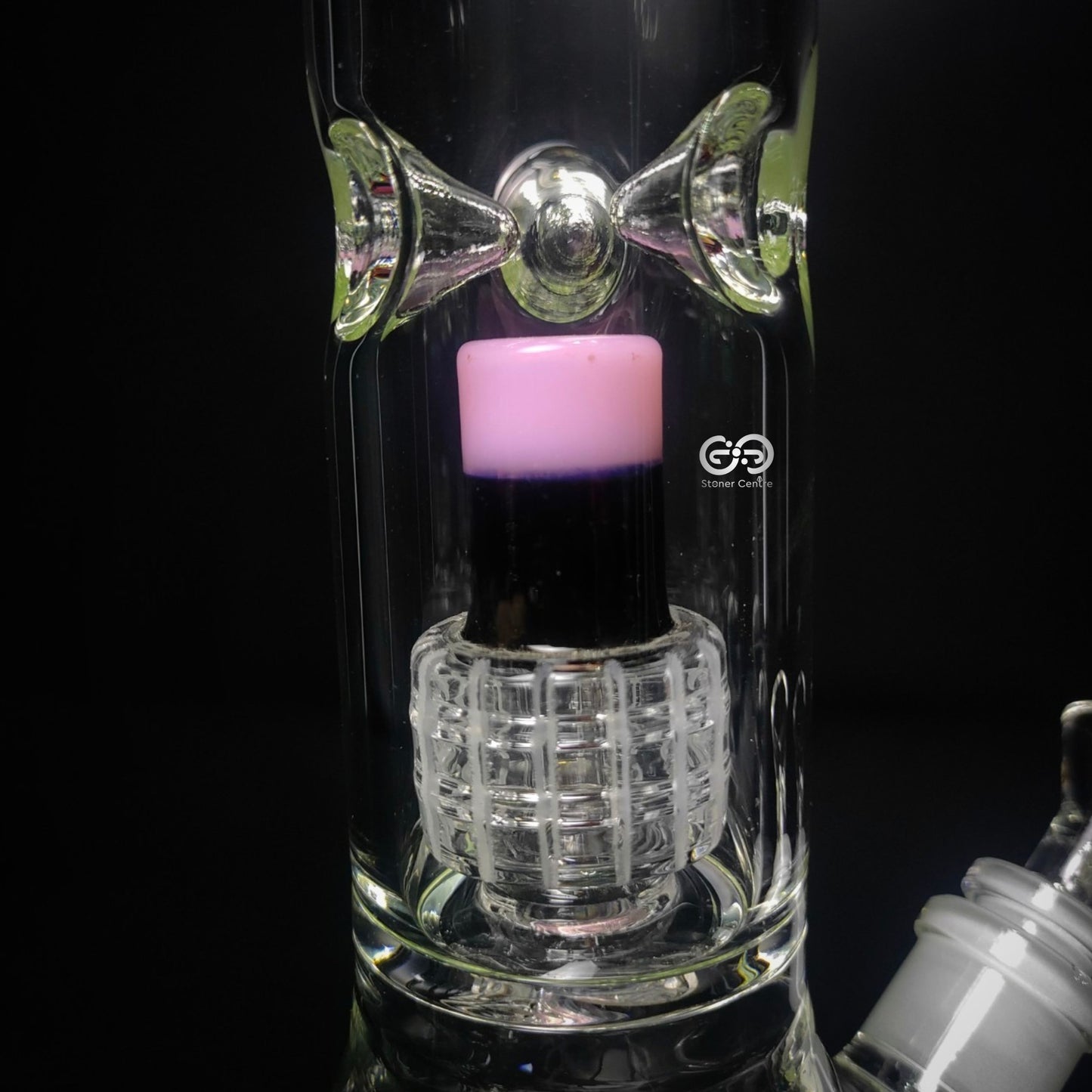 Glass Bong | WP247 SQUARE BASE WITH MATRIX PERC 12 INCH