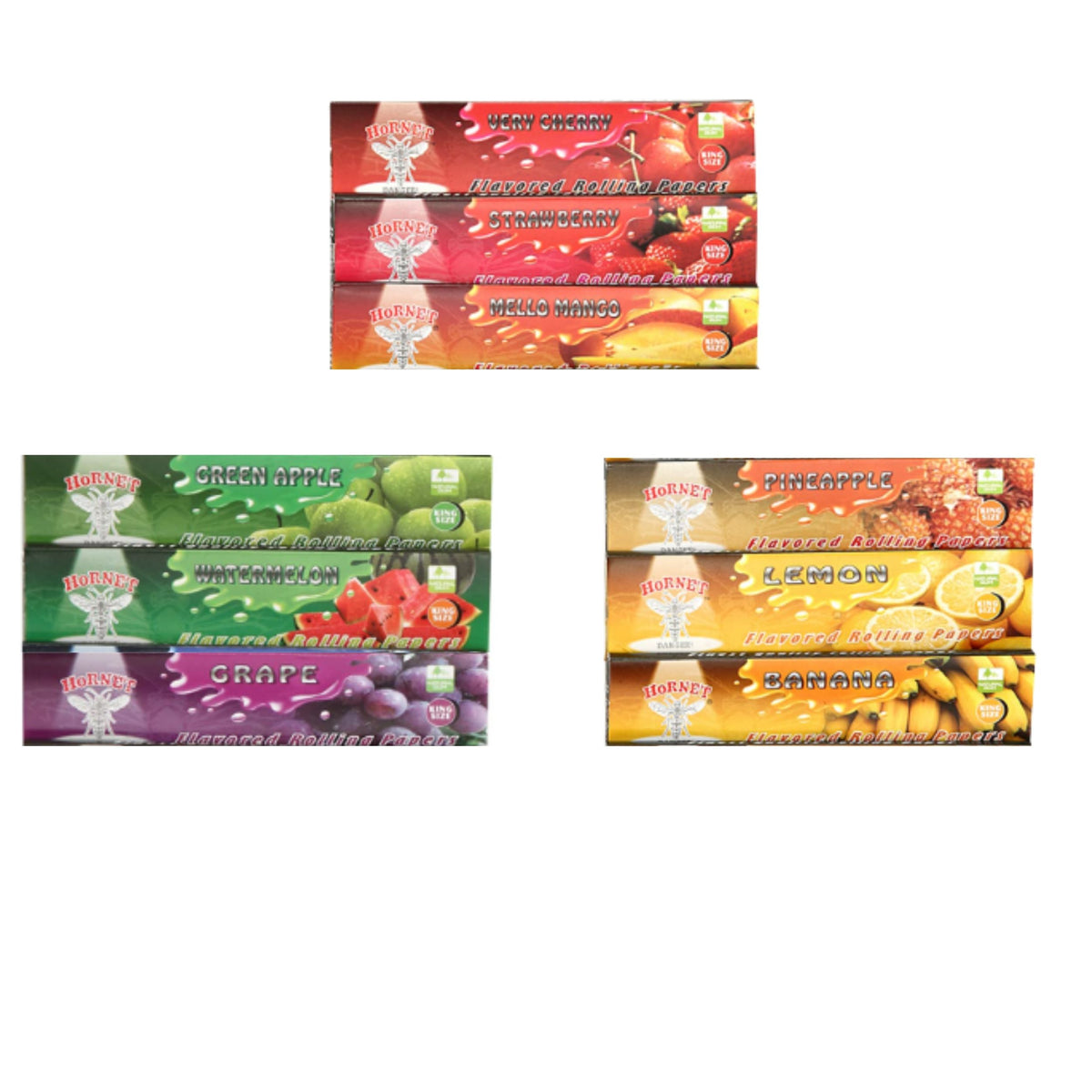 ROLLING PAPER | HORNET KING SIZE FLAVOURED ROLLING PAPER
