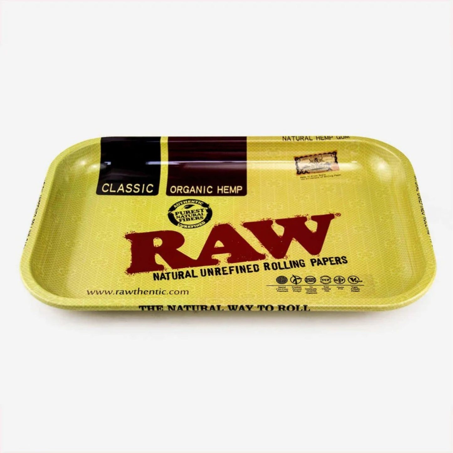 TRAY | RAW TRAY METAL - CLASSIC SIZE : 19X28.5 CM