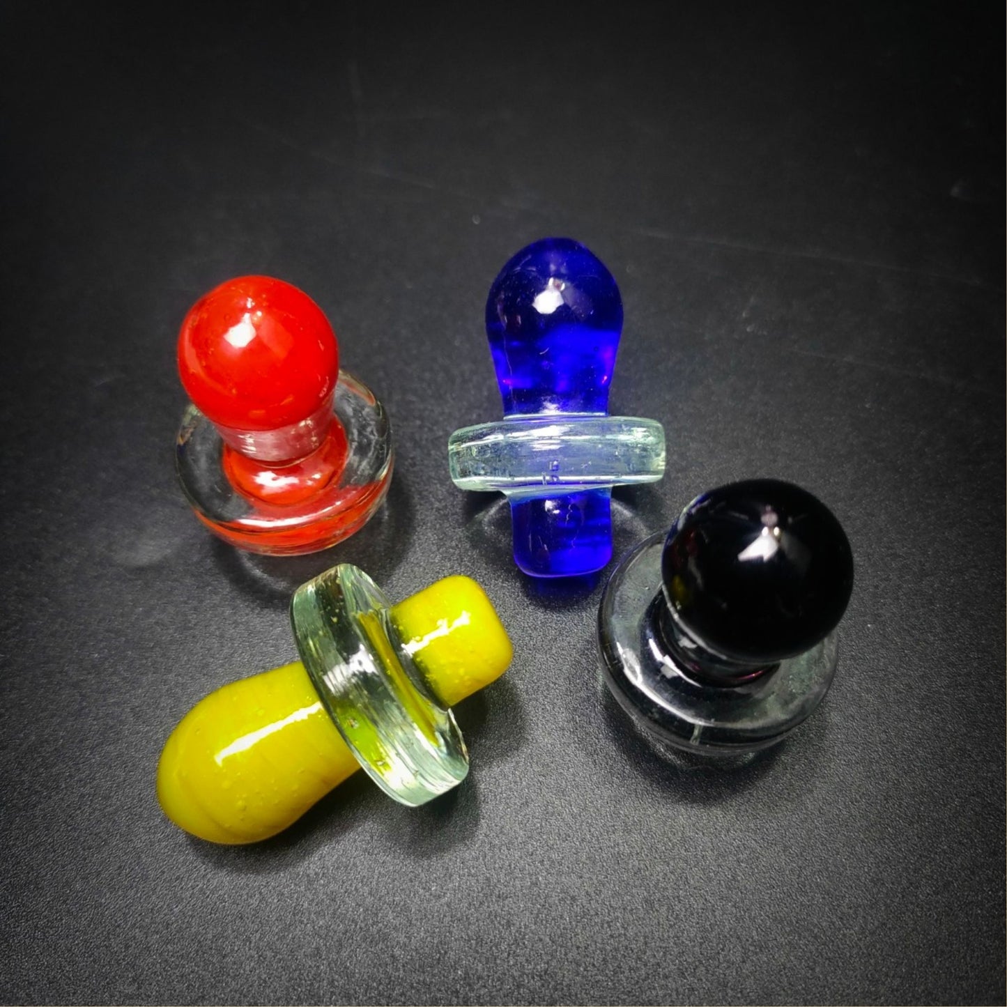 CARB CAP | PINBALL QUARTZ CAP 12.5 MM INNER DIAMETER 26.5 MM WIDEST DIAMETER