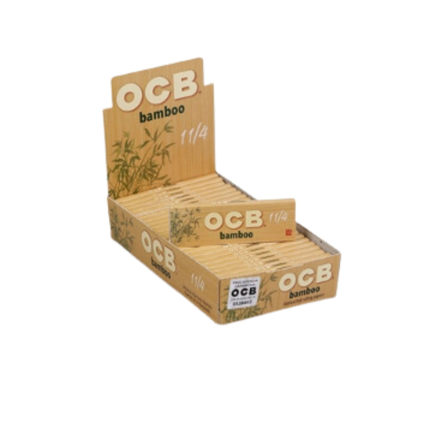 ROLLING PAPER | OCB BAMBOO 1 1/4 INCH ROLLING PAPER