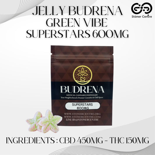 JELLY BUDRENA GREEN VIBE | SUPERSTARS 6OOMG