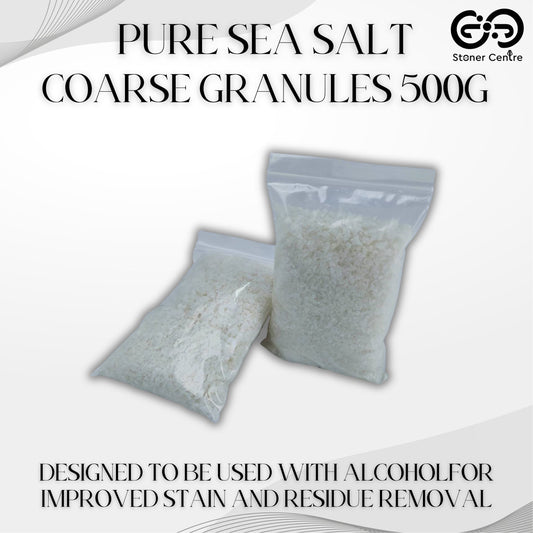 PURE SEA SALT COARSE GRANULES 500G (GLASS CLEANER)