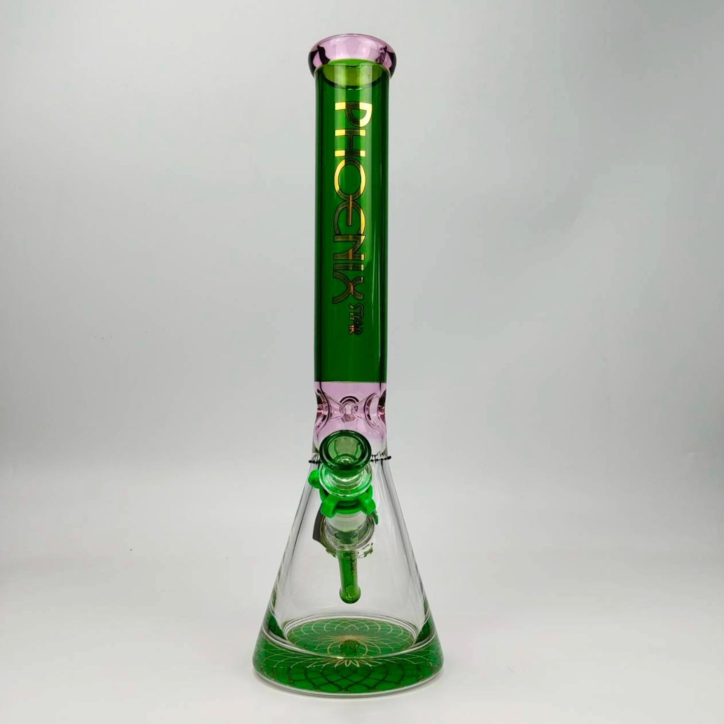 Glass Bong | PHOENIX STAR BEAKER WITH ICE NOTCH 16 INCH