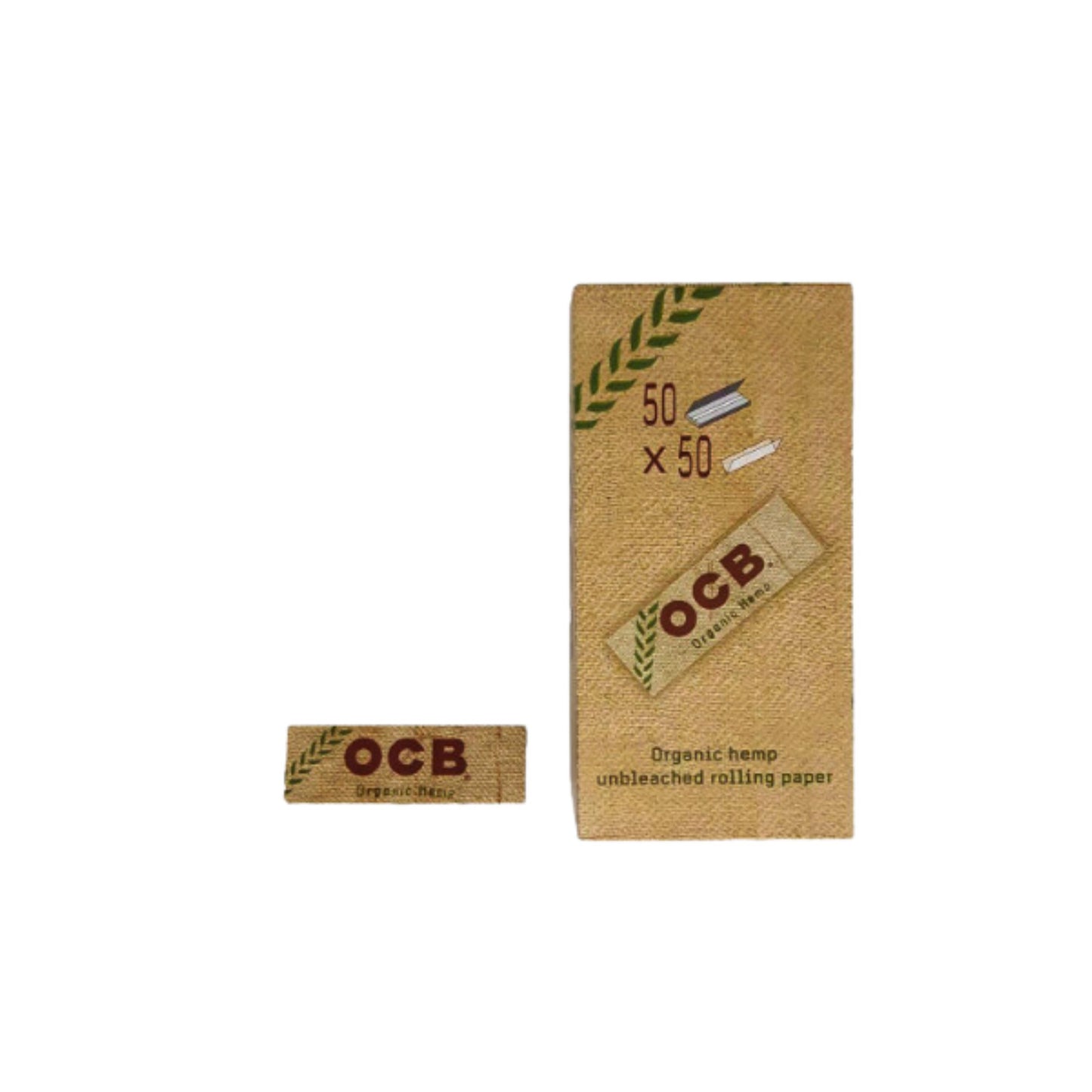 ROLLING PAPER | OCB ORGNIC HEMP 70MM ROLLING PAPER