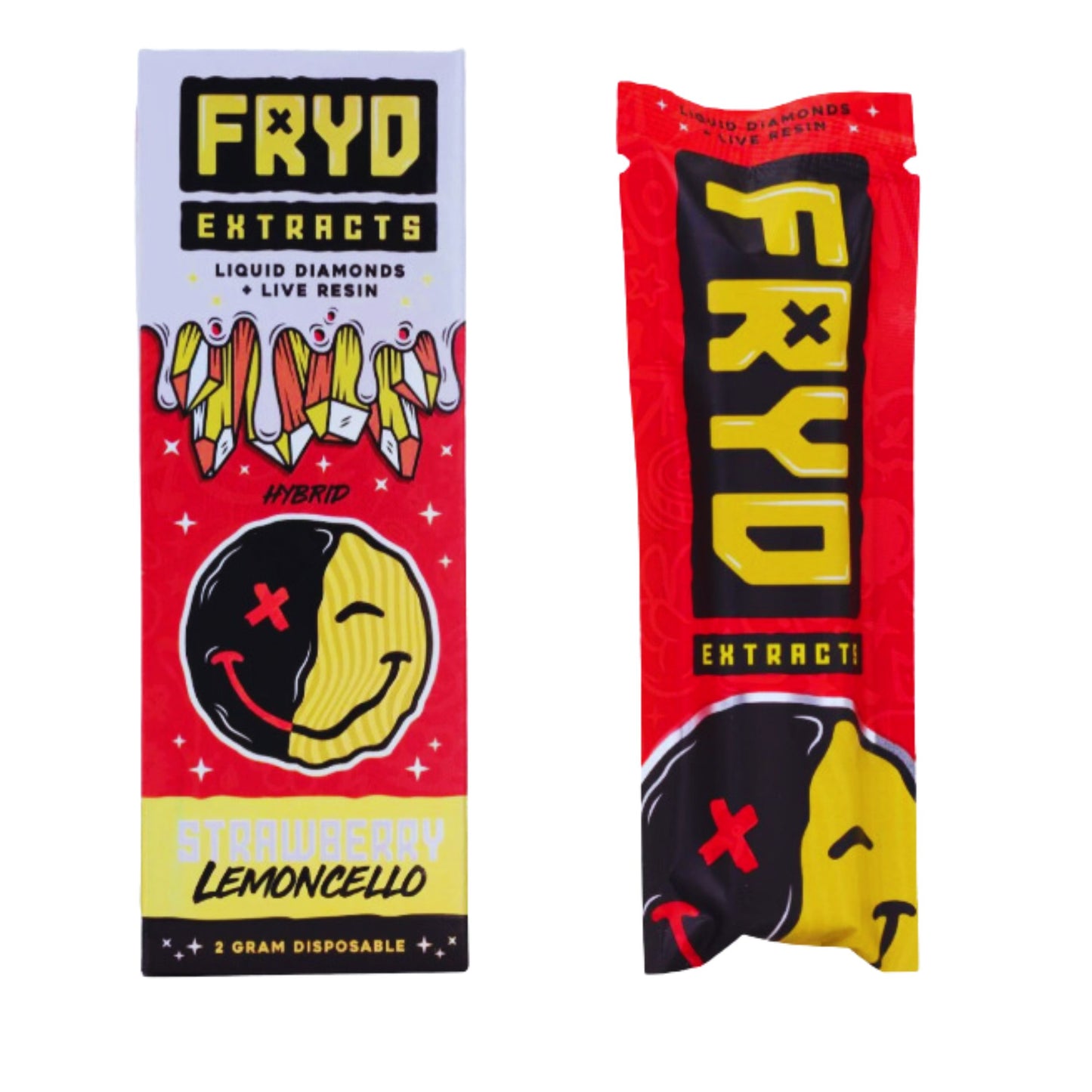 FRYD EXTRACTS DISPOSABLE 2 ML.| STRAWBERRY LEMONCELLO