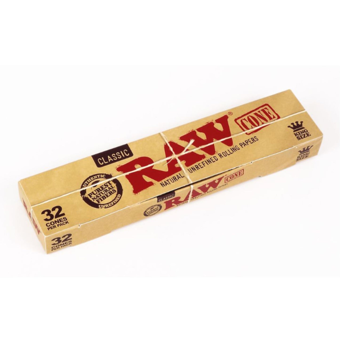 ROLLING PAPER | RAW CLASSIC PRE-ROLLED CONE KINGSIZE WITH TIP